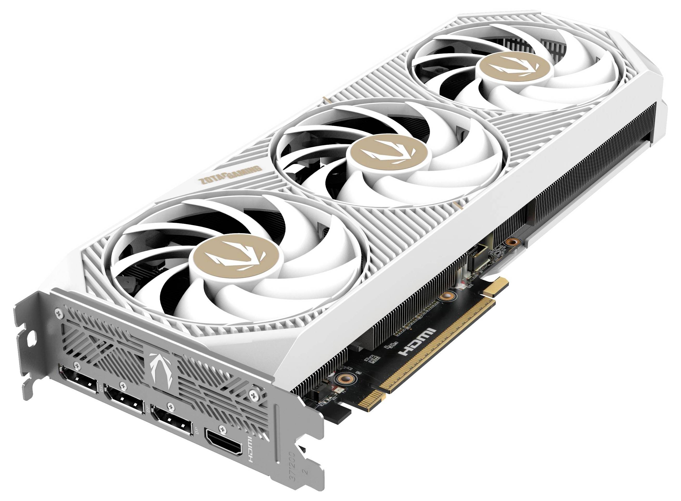 Zotac Grafikkarte Nvidia GeForce RTX 5070 GAMING RTX5070 AMP 12GB WHITE 12 GB GDDR7-RAM HDMI® 2.1, DisplayPort 2.1