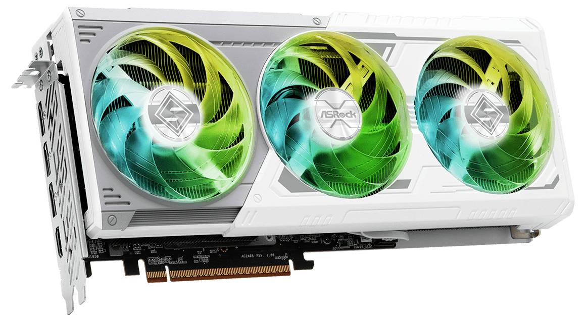 ASRock Grafikkarte AMD Radeon RX 9070 Radeon RX 9070 OC 16GB GDDR6-VRAM PCIe x16 HDMI® 2.1, DisplayPort 2.1