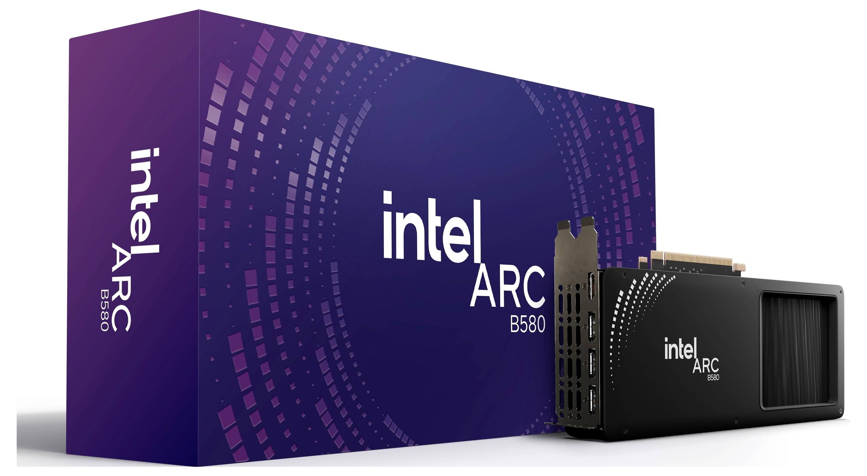 Intel Grafikkarte Arc™ B580 Arc B580 12GB GDDR6-VRAM PCIe x8 HDMI® 2.1, DisplayPort 2.1