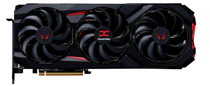 Powercolor Grafikkarte AMD Radeon RX 9070 RX 9070 16GB Devil OC GDDR6 16 GB GDDR6-VRAM PCIe x16 HDMI® 2.1, DisplayPort 2.1