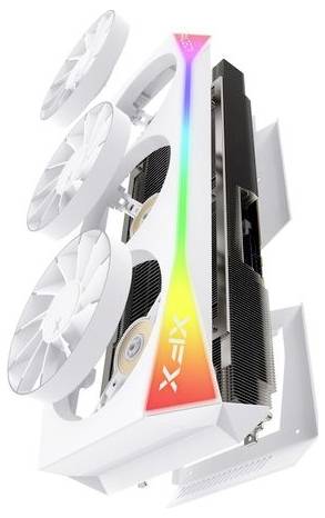 XFX Grafikkarte AMD Radeon RX 9070XT Mercury Radeon RX 9070 XT OC Magnetic Air Edition 16 GB GDDR6-VRAM PCIe x16 HDMI® 2.1, DisplayPort 2.1