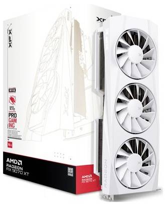 XFX Grafikkarte AMD Radeon RX 9070XT Quicksilver Radeon RX 9070 XT Gaming Edition 16GB GDDR6-VRAM PCIe x16 HDMI® 2.1, DisplayPort