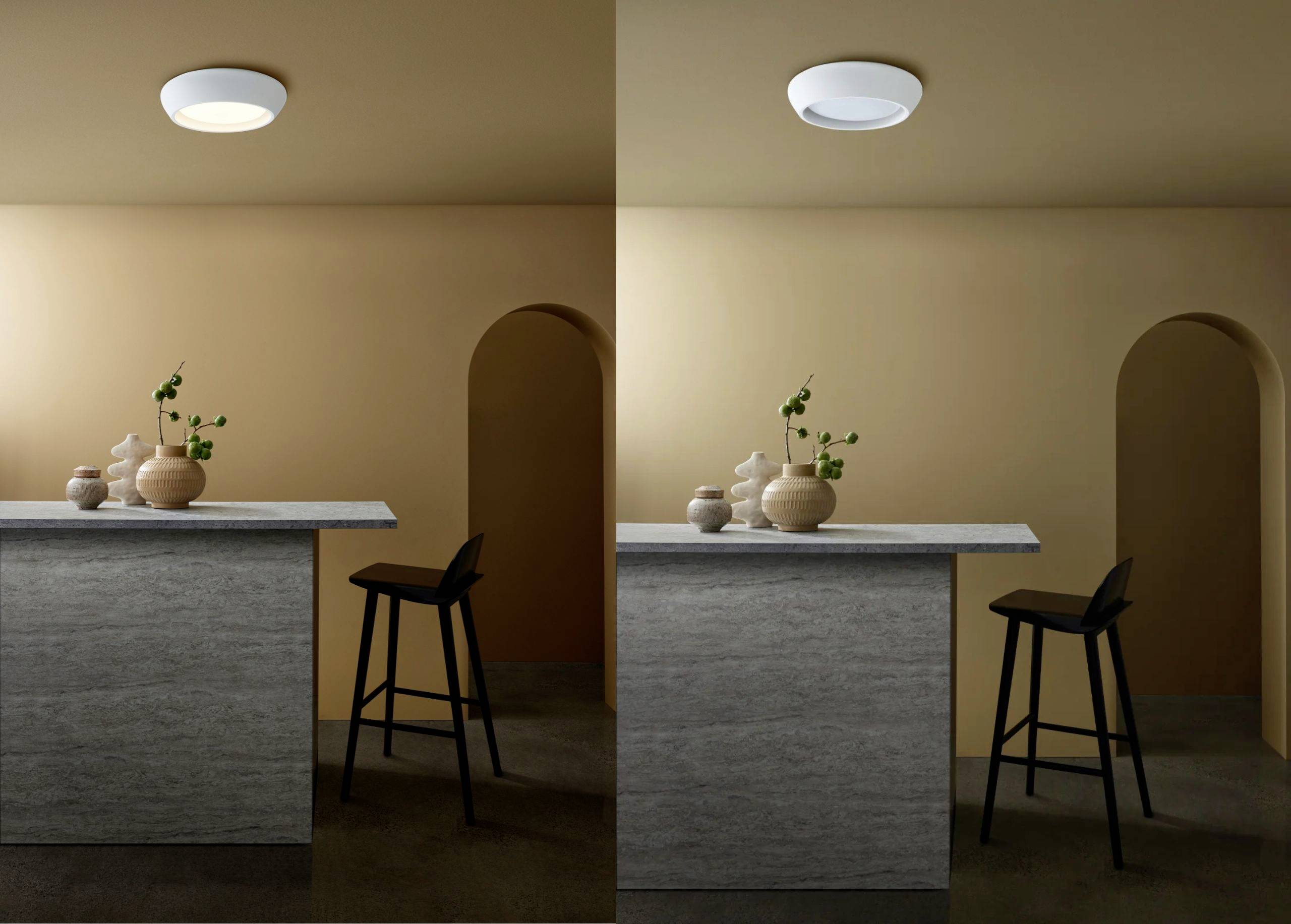 Lucci 08660049 Fjord Deckenleuchte GX53 Weiß