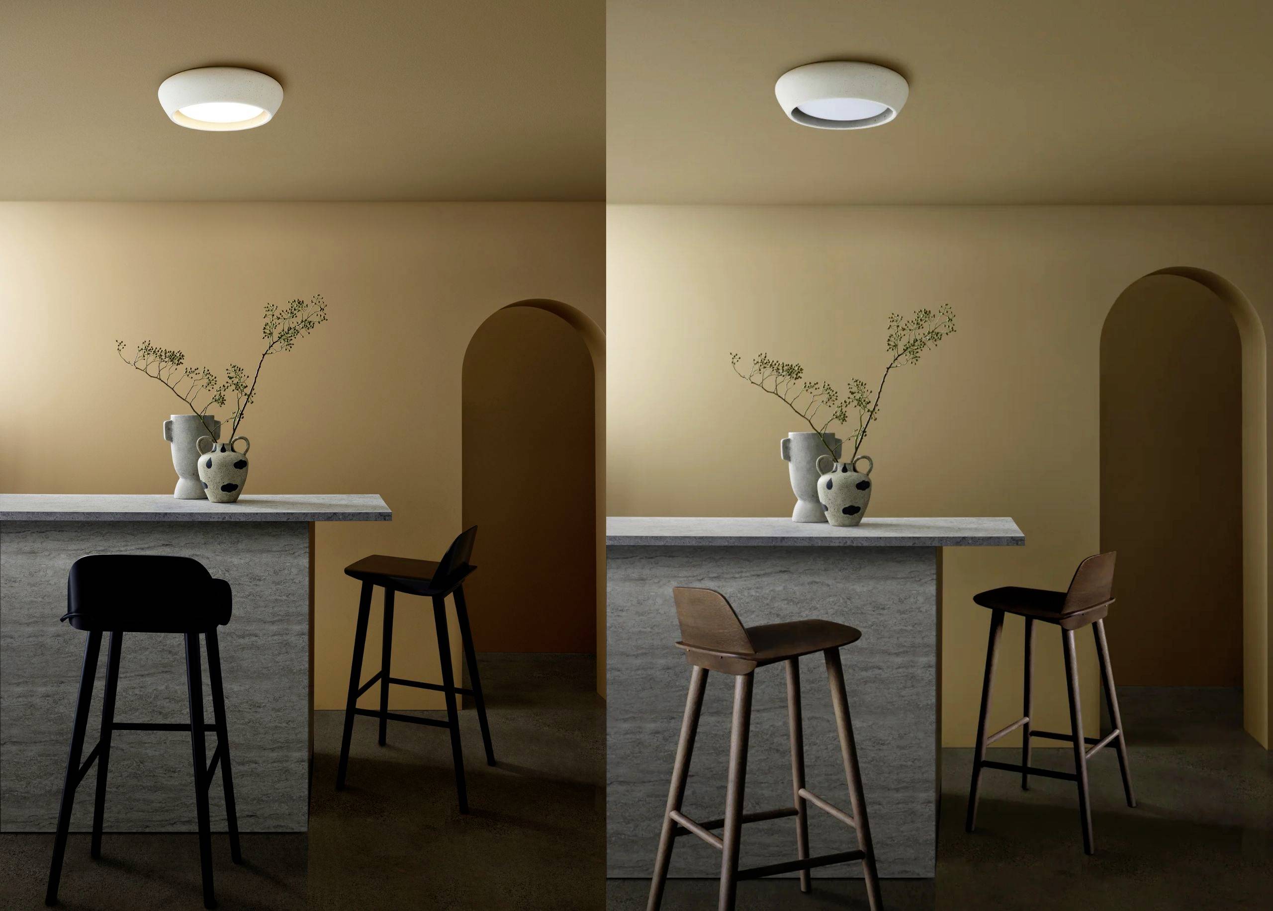 Lucci 08660249 Fjord Deckenleuchte GX53 Stone