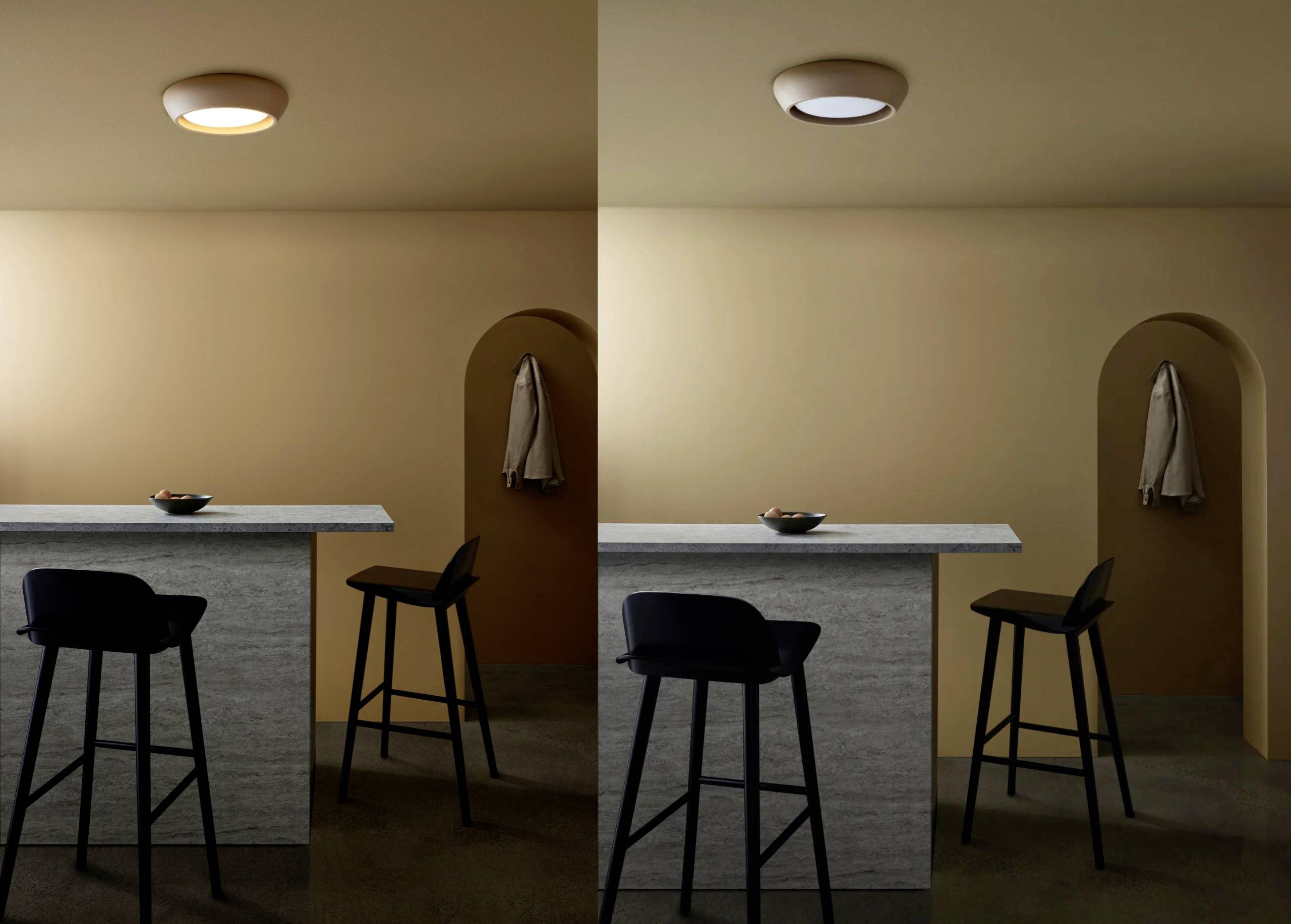 Lucci 08660349 Fjord Deckenleuchte GX53 Clay