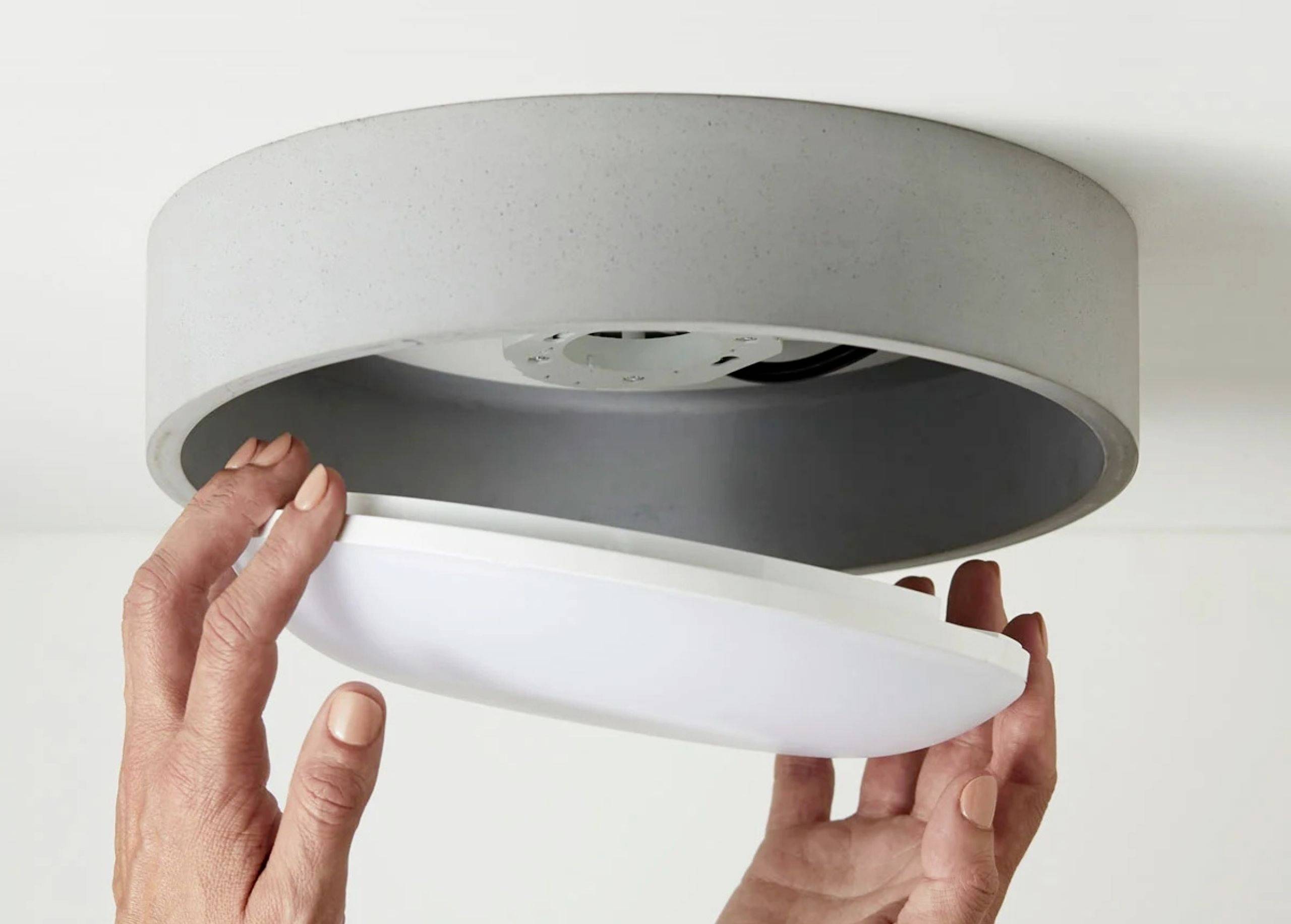 Lucci 08078049 Uno Deckenleuchte GX53 Beton-Grau