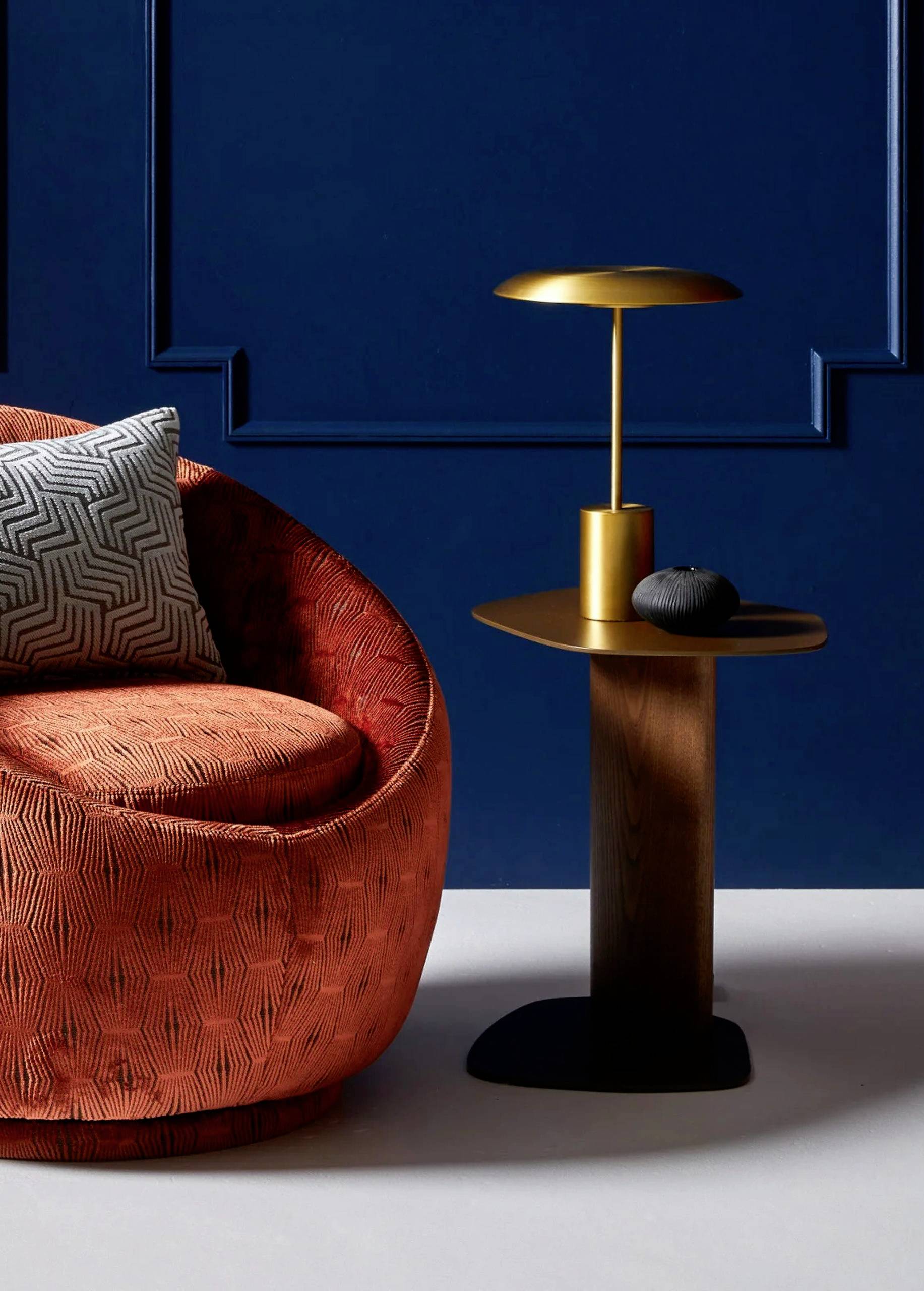 Lucci Smith 269392 LED-Tischlampe LED LED fest eingebaut 24W EEK: F (A - G) Messing-antik