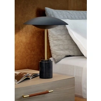 Lucci Loft 26969149 Tischlampe E14 Schwarz, Messing-antik Lucci Loft 26969149 Tischlampe E14 Schwarz, Messing-antik