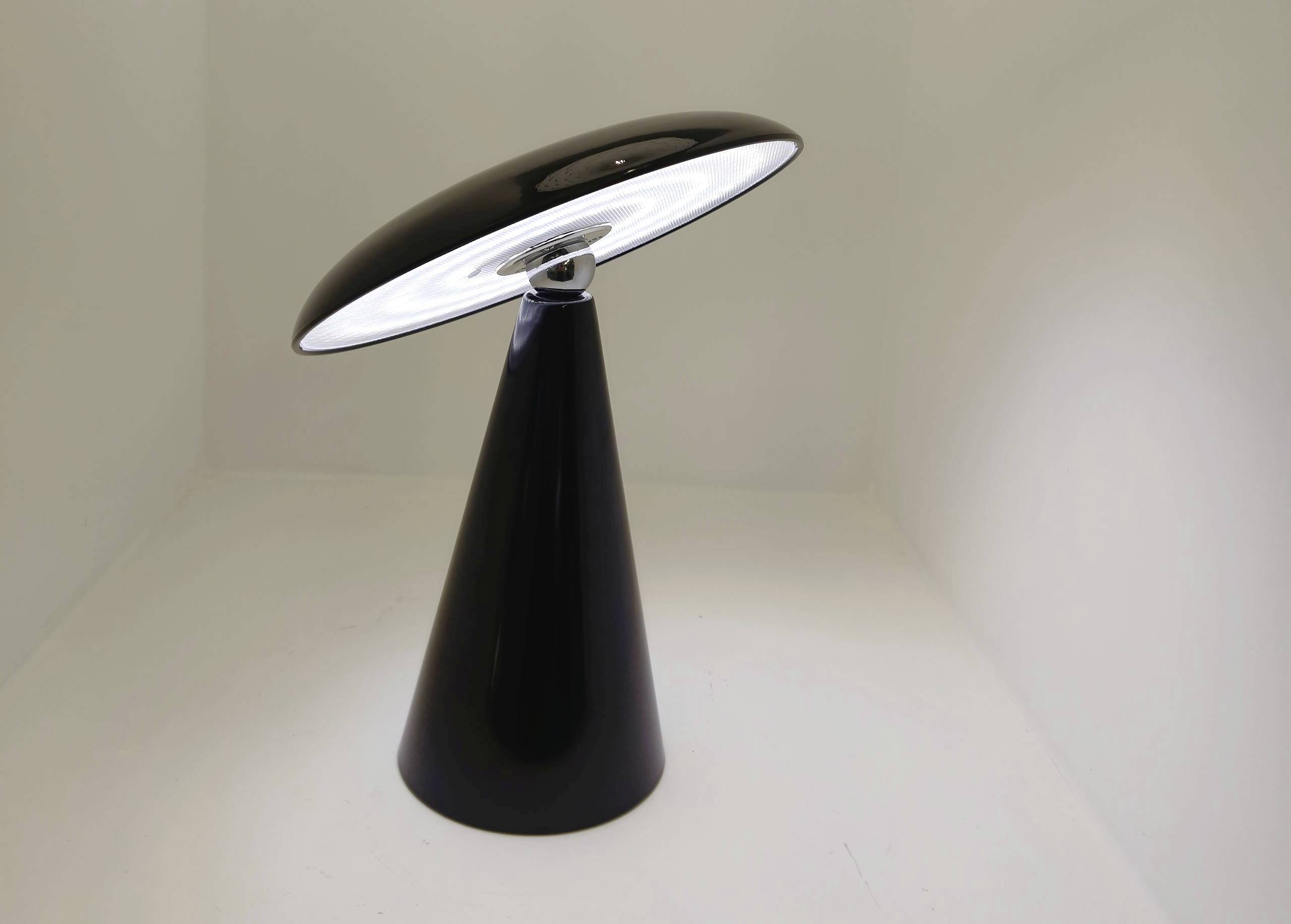 Lucci Kinoko 56920349 Akku-Tischlampe LED LED fest eingebaut 3.5W Schwarz