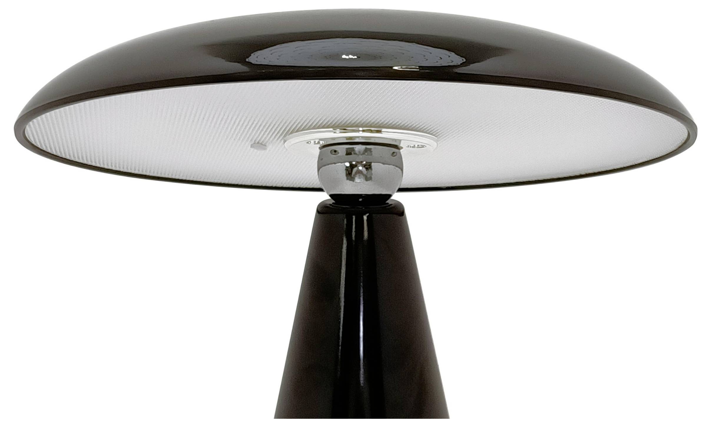 Lucci Kinoko 56920349 Akku-Tischlampe LED LED fest eingebaut 3.5W Schwarz