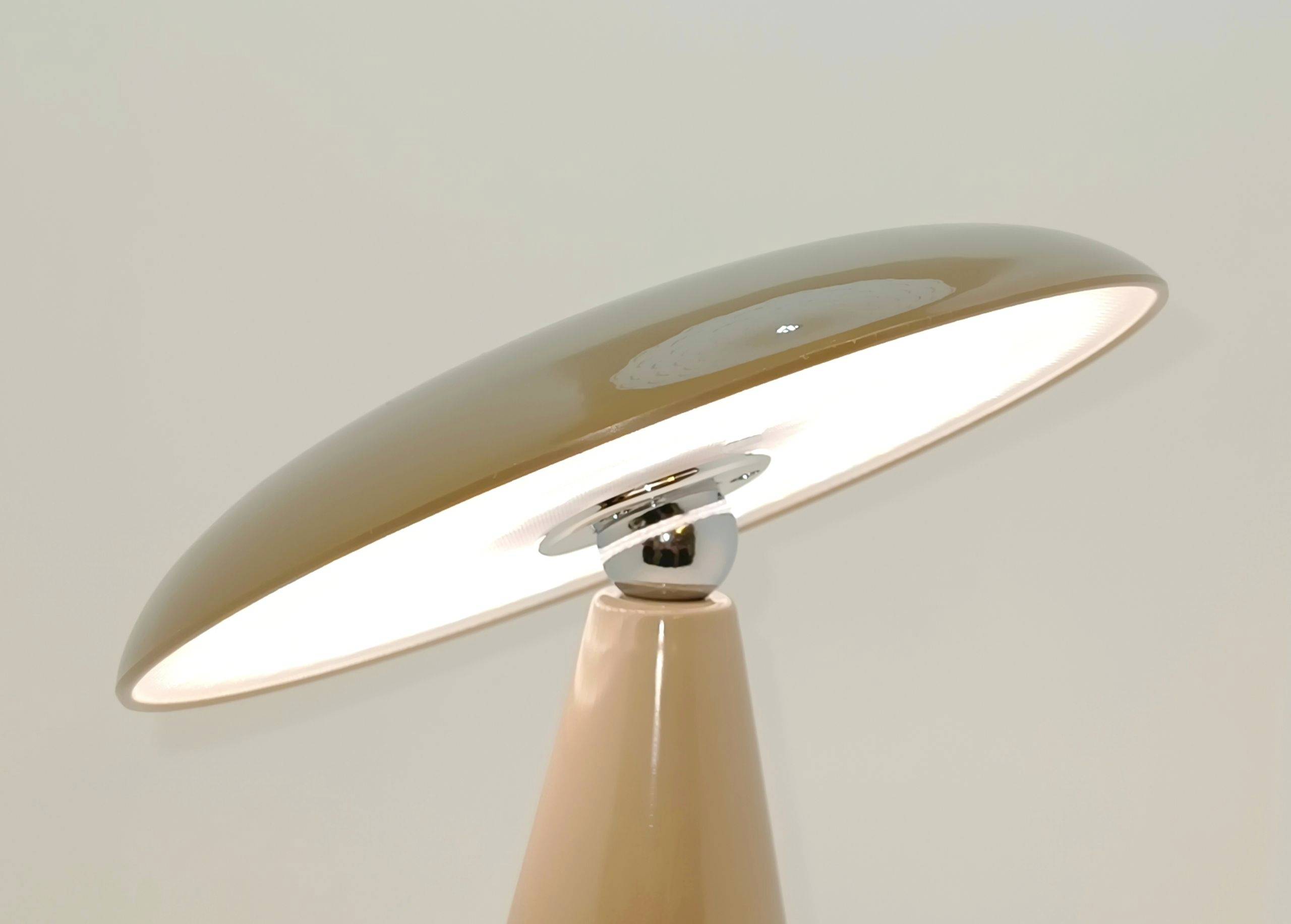 Lucci Kinoko 56920549 Akku-Tischlampe LED LED fest eingebaut 3.5W Hellbraun