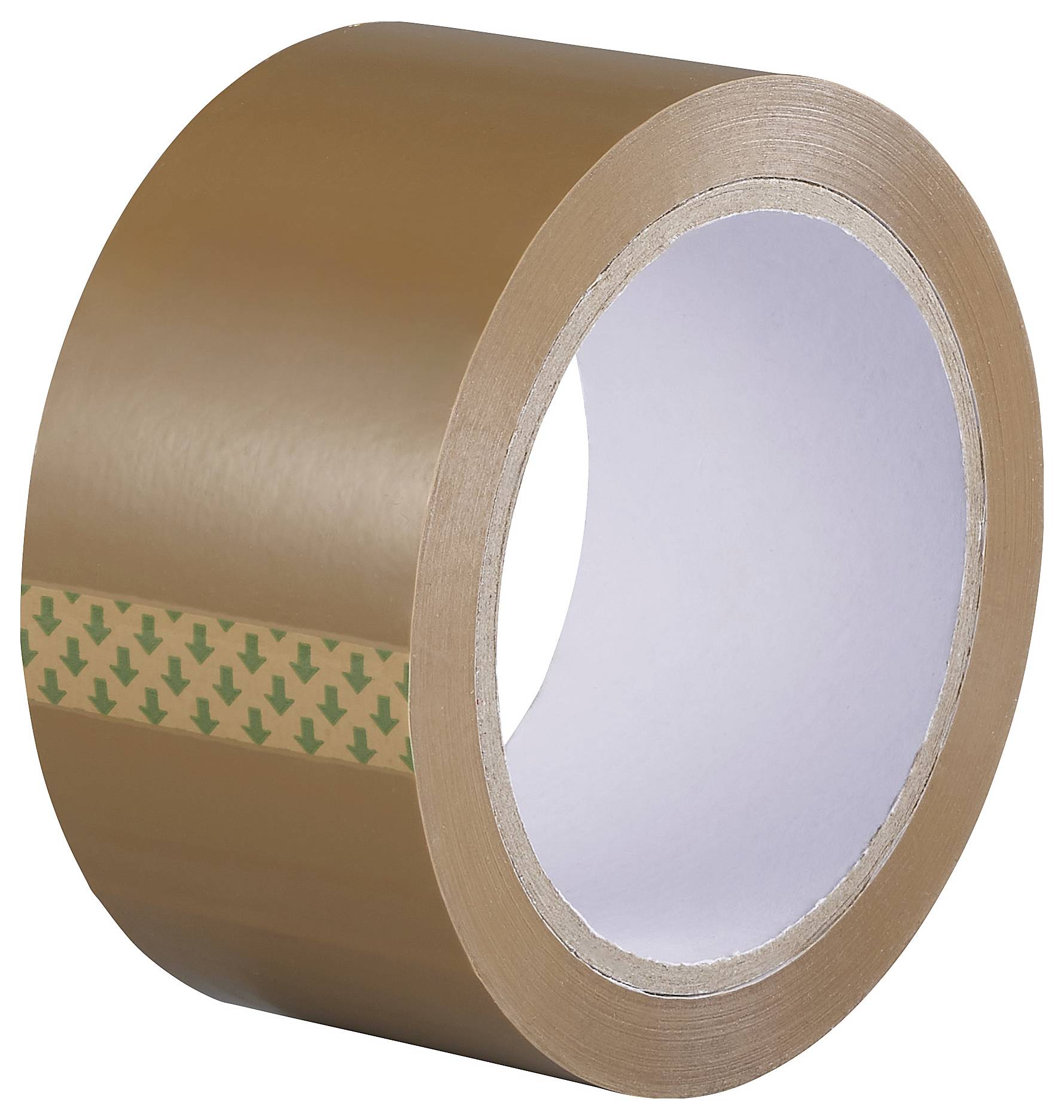 TOOLCRAFT TO-10187040 Packband Braun (L x B) 66m x 50mm 6St.