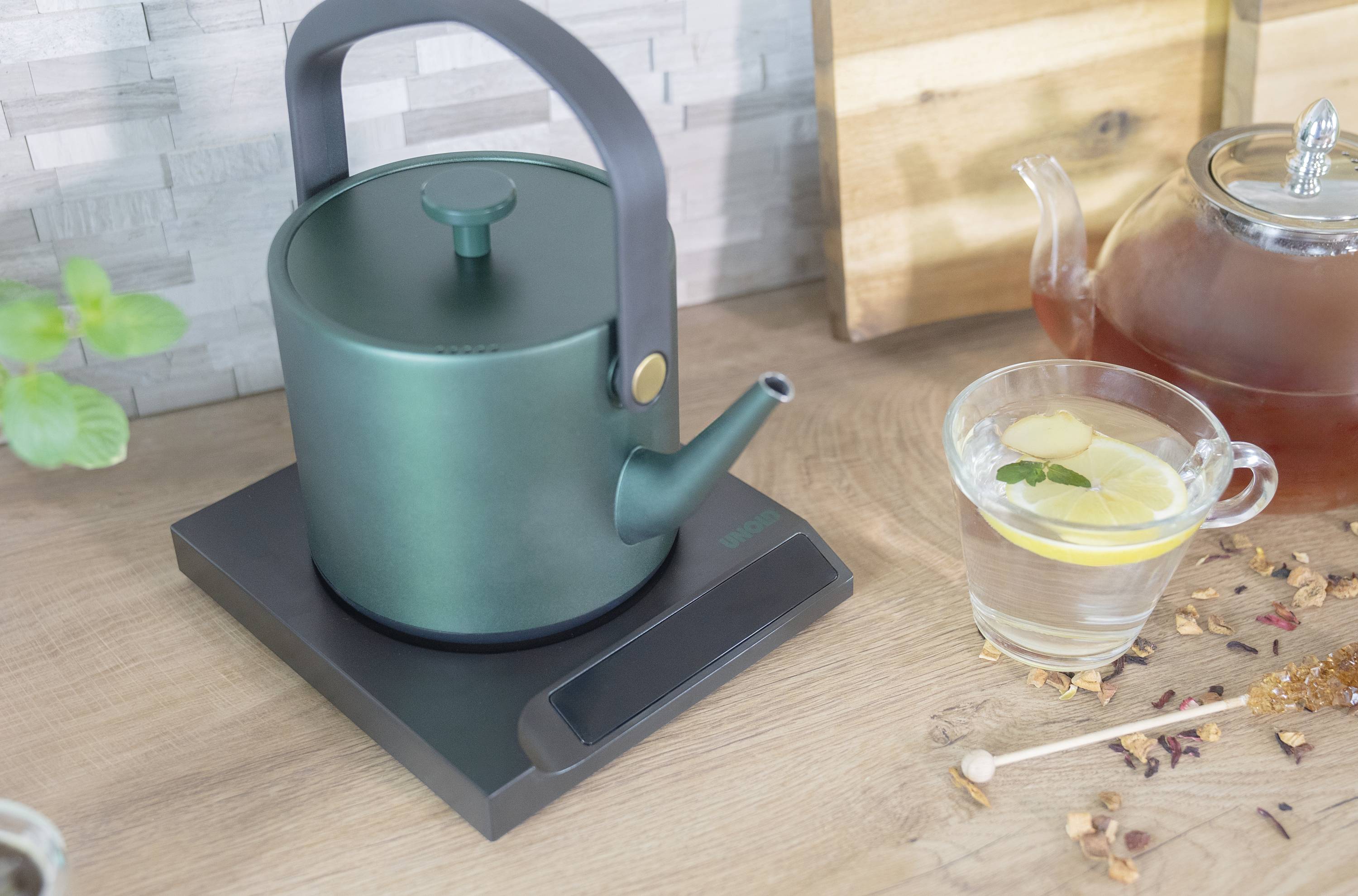 Unold Jade Wasserkocher Dunkelgrün Fassungsvermögen: 0.6l