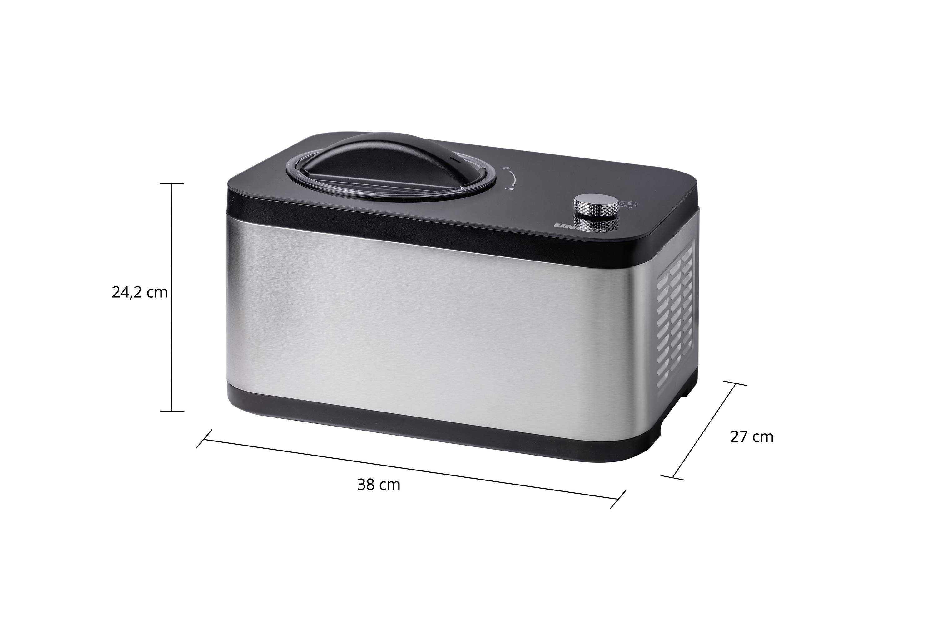 Unold 2in1 Eva Eismaschine inkl. Kühlaggregat 1.5 l