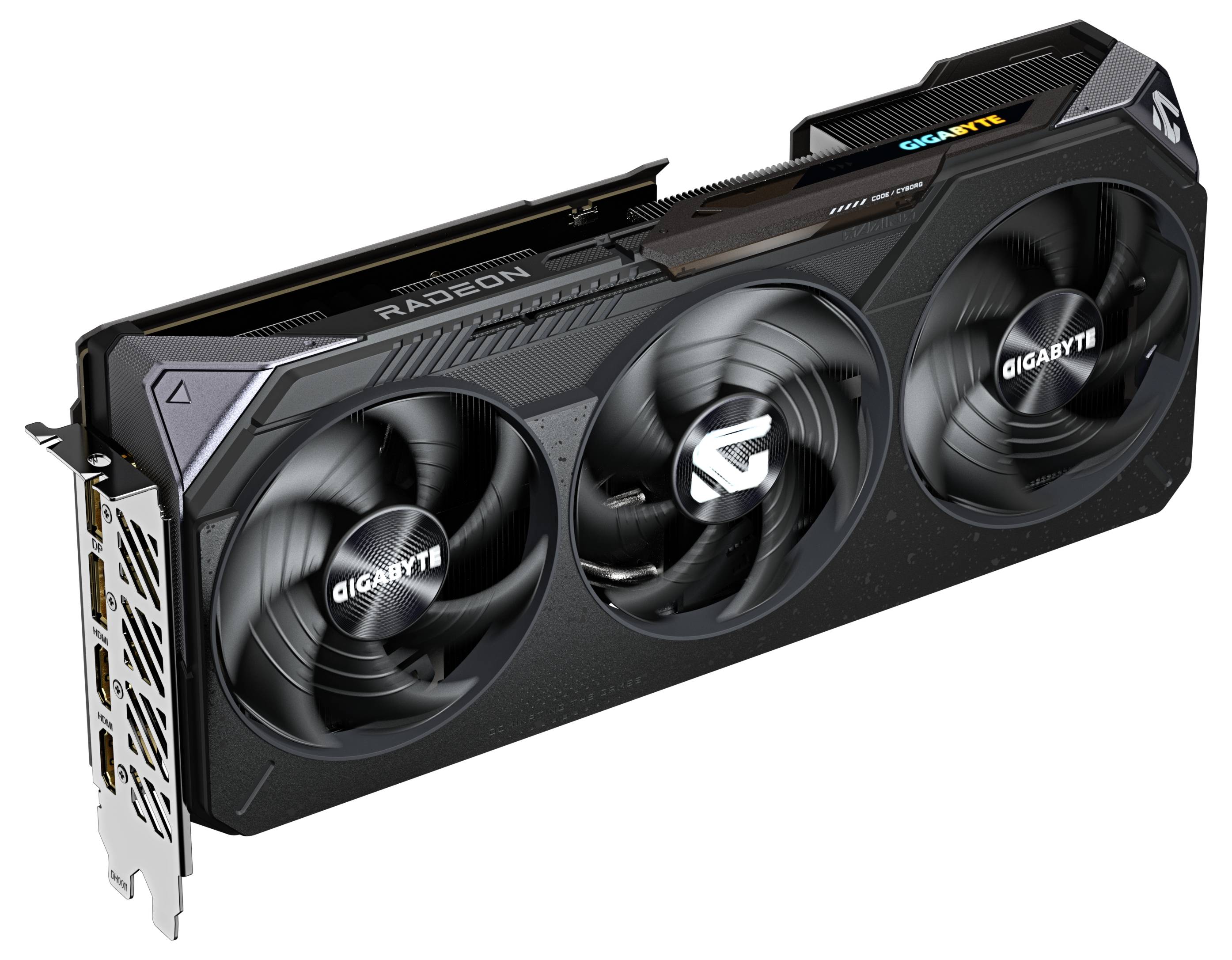 Gigabyte Grafikkarte AMD Radeon RX 9070 Radeon RX 9070 GAMING OC 16G 16GB GDDR6-VRAM PCIe x16 HDMI® 2.1, DisplayPort 2.1