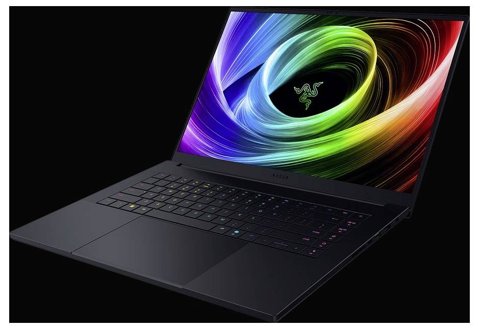 RAZER Gaming Notebook Razer Blade 16 40.6 cm (16 Zoll) QHD+ AMD Ryzen AI 9 365 32 GB RAM 1 TB SSD Deutsch, QWERTZ Schwarz RZ09-05287GN3-R3G1