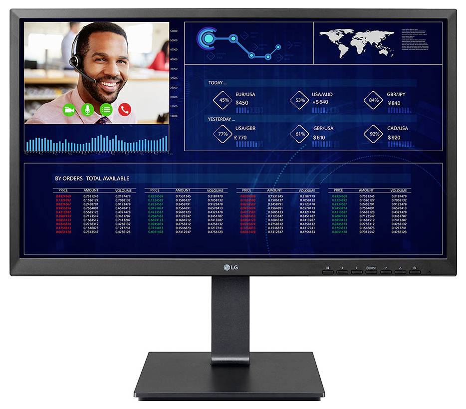 LG Electronics All-in-One Thin Client ThinClient AIO 24CQ650N-6P.AEU 60.5cm (23.8 Zoll) Full HD Intel® Celeron® N5105 2.9GHz 8GB