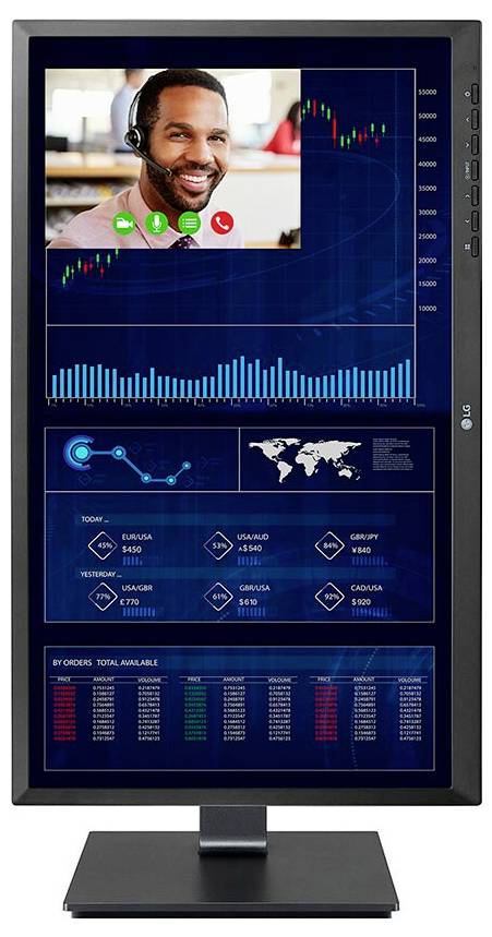 LG Electronics All-in-One Thin Client ThinClient AIO 24CQ650N-6P.AEU 60.5cm (23.8 Zoll) Full HD Intel® Celeron® N5105 2.9GHz 8GB