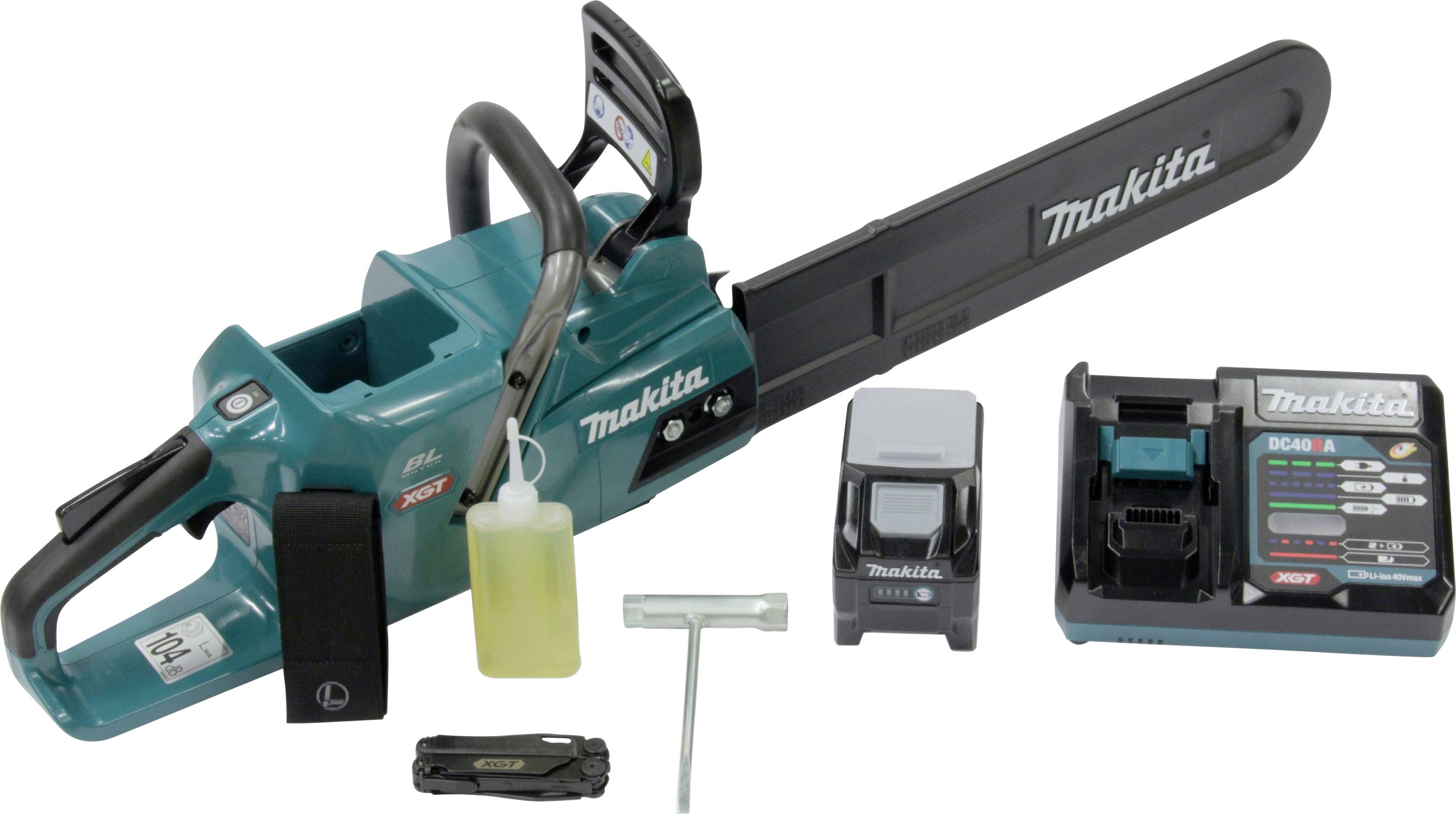 Makita UC012GT103 Akku Akku-Kettensäge 40 V Schwertlänge 400 mm