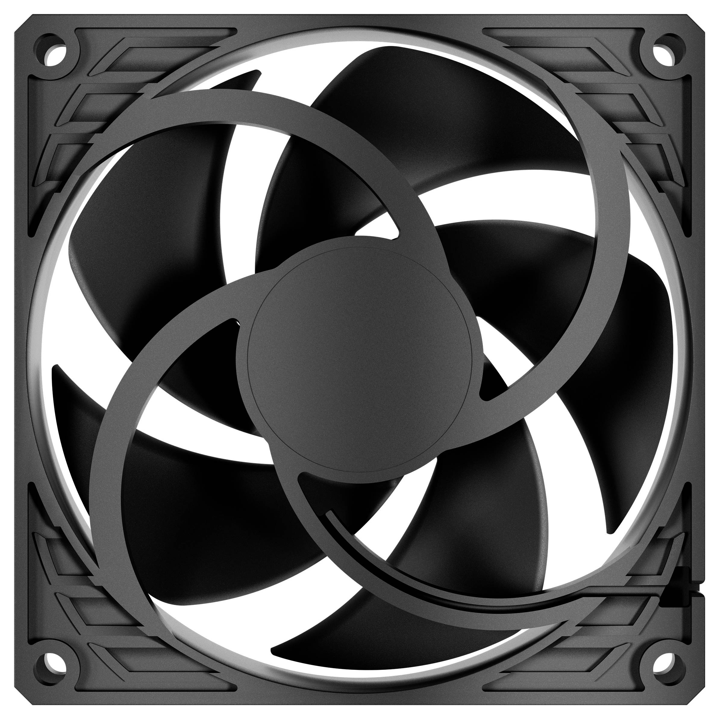 Arctic ACFAN00297A PC-Gehäuse-Lüfter Schwarz (B x H x T) 92 x 25 x 92 mm