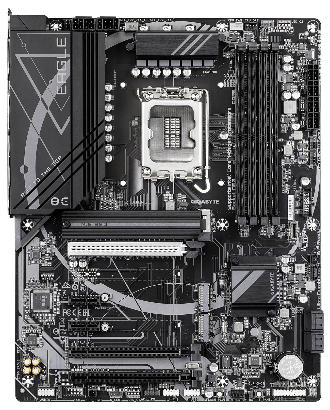 Gigabyte Z790 EAGLE Mainboard Sockel (PC) Intel® LGA 1700 Formfaktor (Details) ATX Mainboard-Chipsatz Intel® Z790 Express