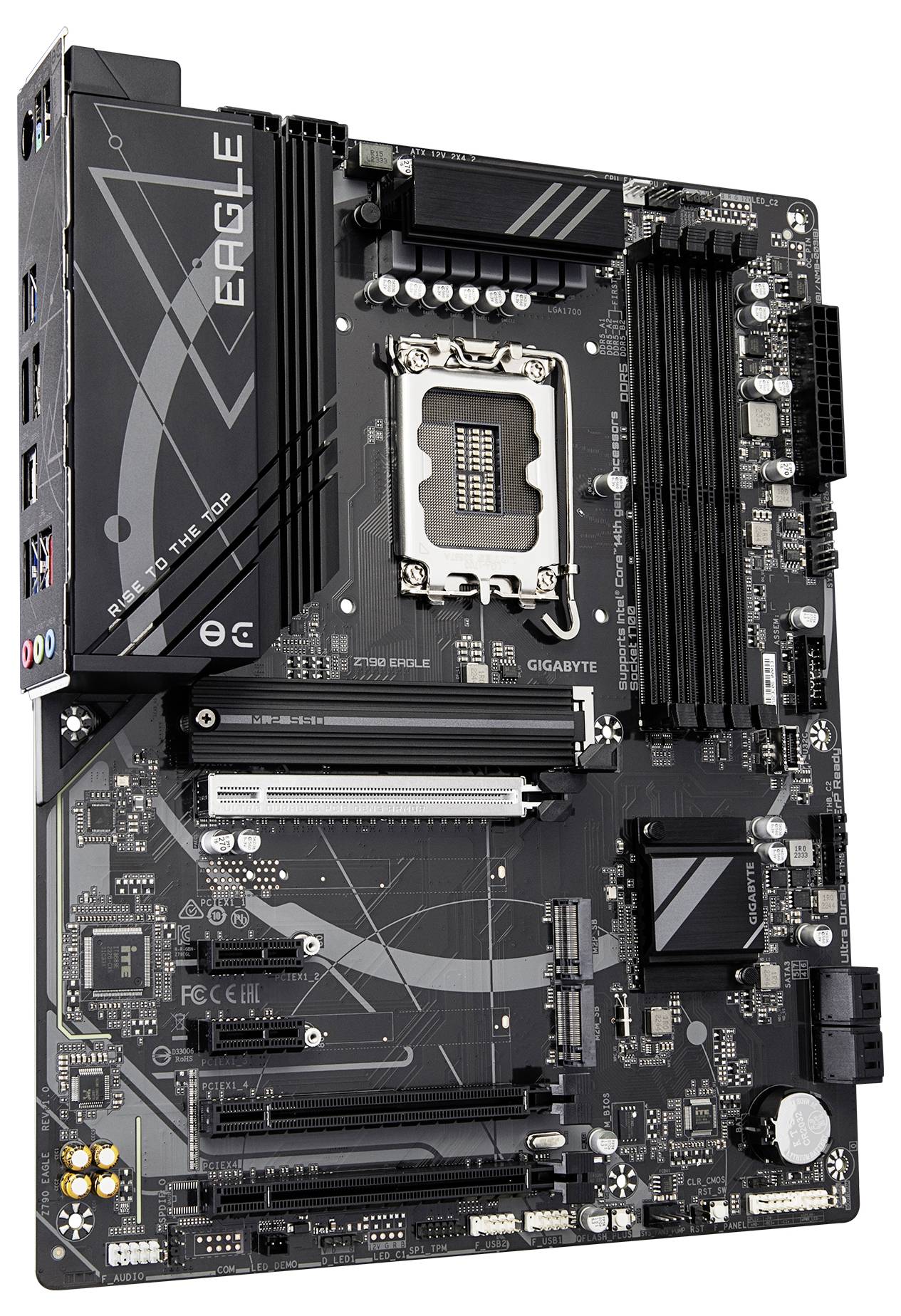 Gigabyte Z790 EAGLE Mainboard Sockel (PC) Intel® LGA 1700 Formfaktor (Details) ATX Mainboard-Chipsatz Intel® Z790 Express