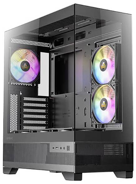 Antec CX700 Midi-Tower Gaming-Gehäuse 3 vorinstallierte Lüfter, Staubfilter