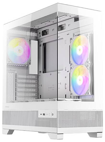Antec CX700 Midi-Tower Gaming-Gehäuse Weiß 3 vorinstallierte Lüfter, Staubfilter