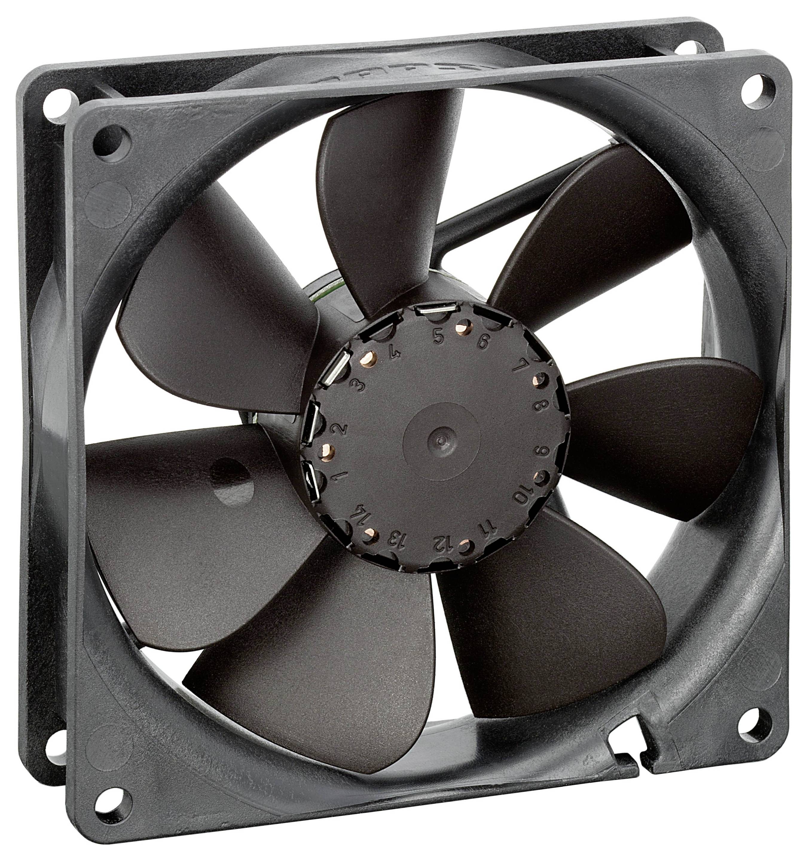 EBM Papst 3412N/2ME Axiallüfter 12 V/DC 70 m³/h (L x B x H) 92 x 92 x 25 mm