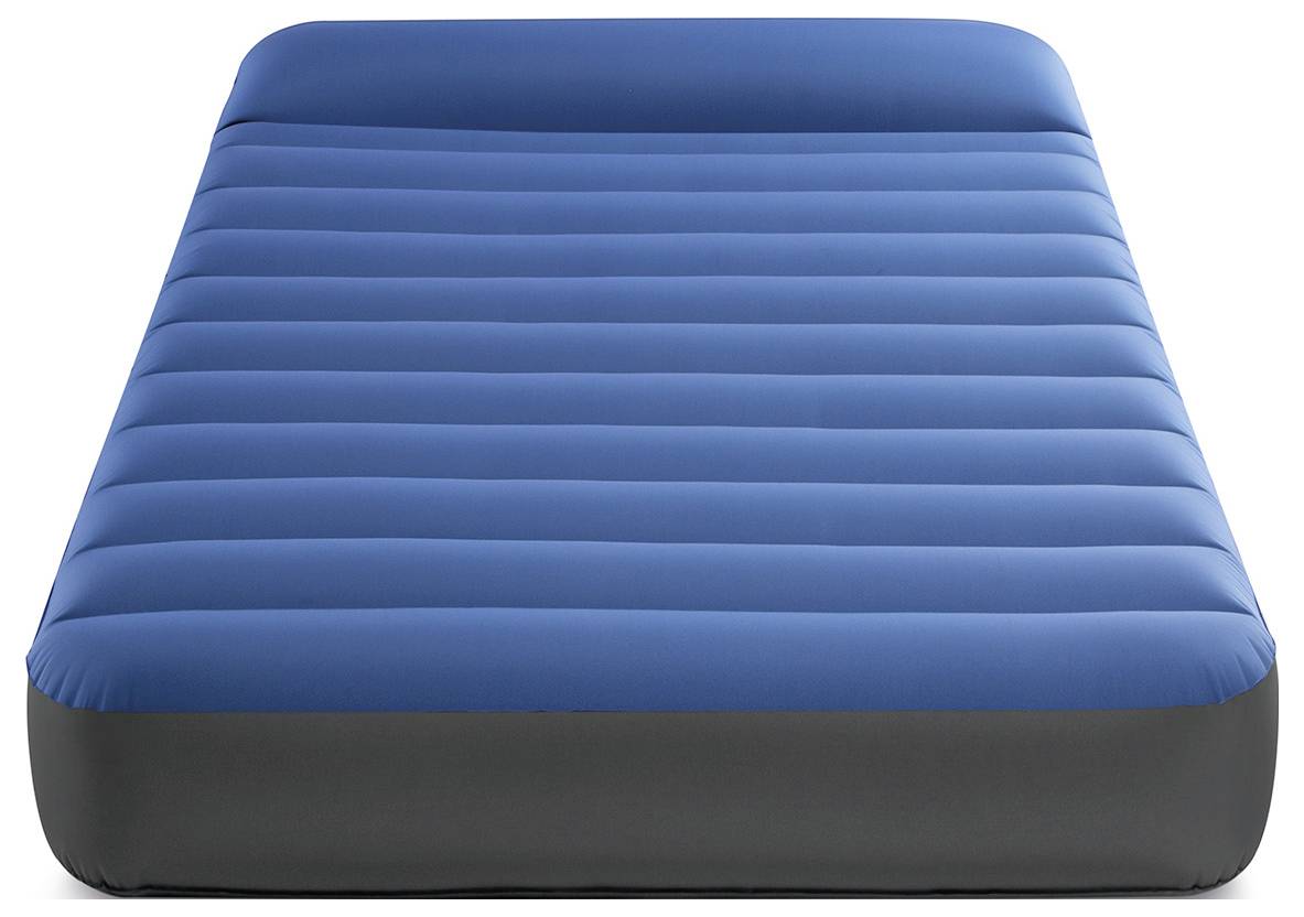 Intex TruAire Dura-Beam Twin Camping Matratze Blau, Grau 64011 Belastbarkeit (Gewicht) (max.) 136kg