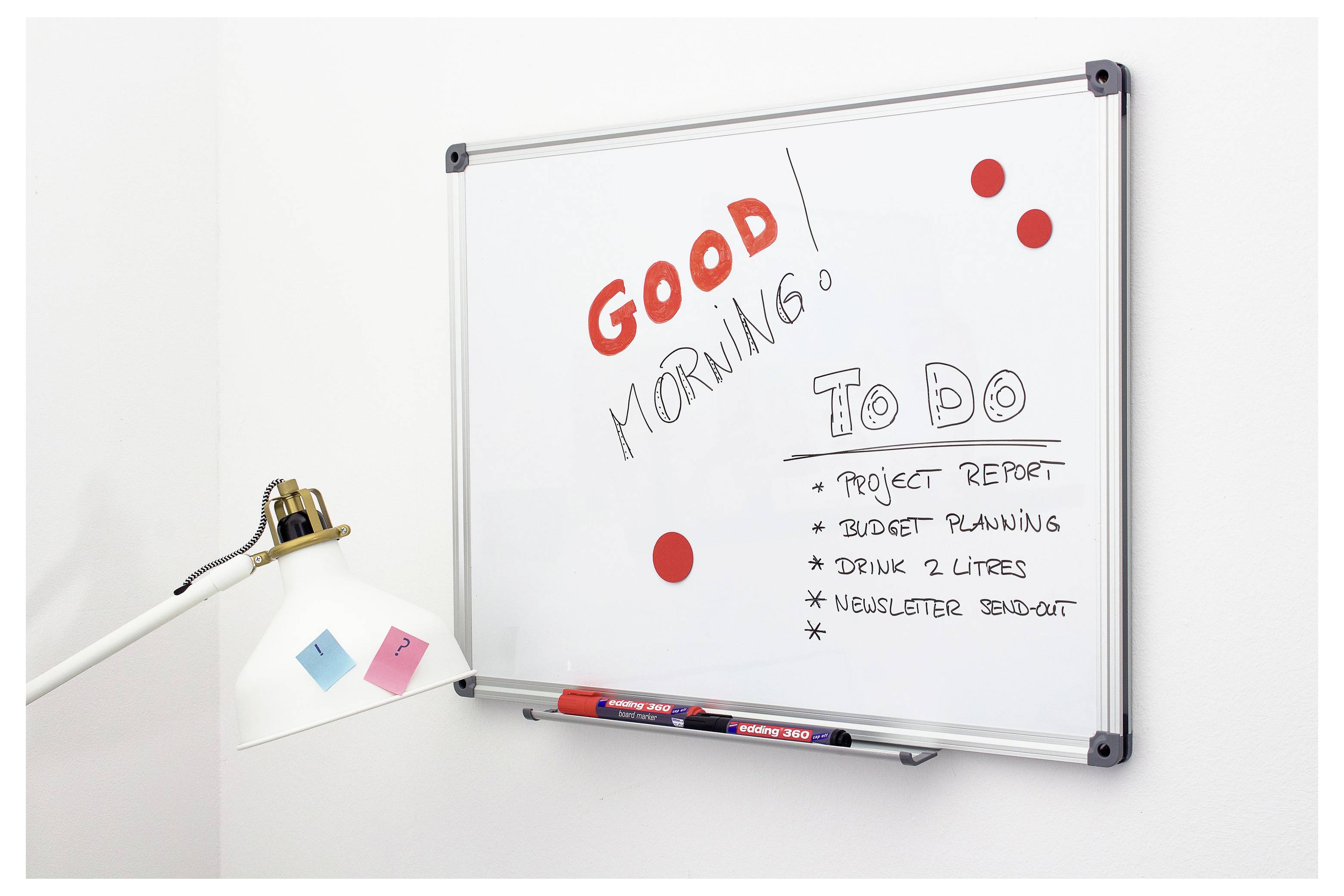 Edding 4-360-4-2 Whiteboardmarker Set Schwarz, Blau, Rot, Grün 1St.