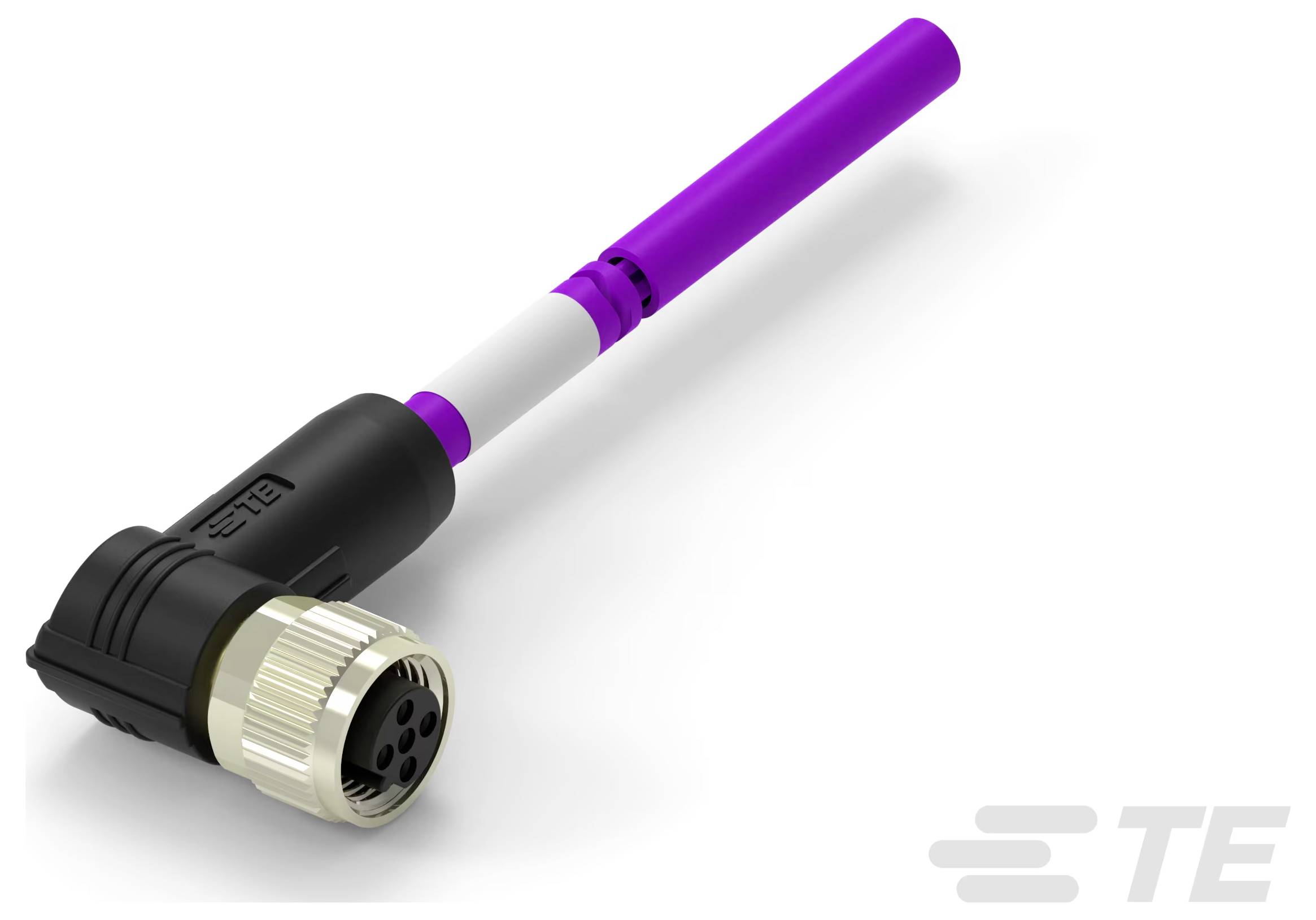 TE Connectivity TAB62435501-040 Rundsteckverbinder Gesamtpolzahl: 2 Bag