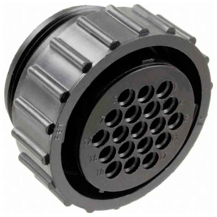 TE Connectivity 213853-1 Rundsteckverbinder Gesamtpolzahl: 19 Bag