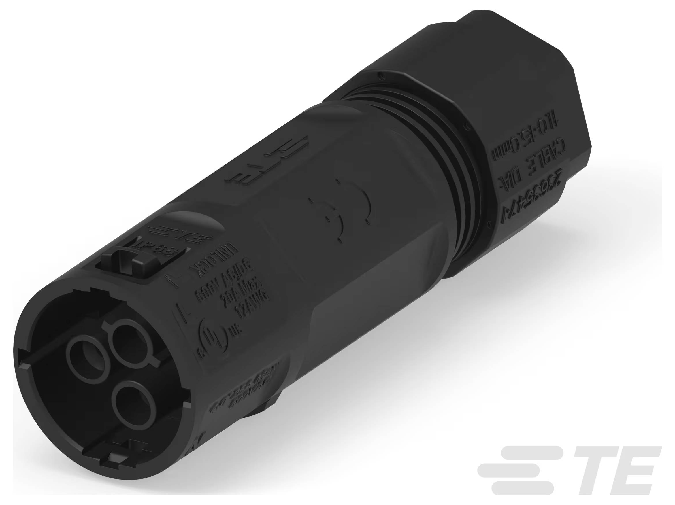 TE Connectivity 2379239-1 Rundsteckverbinder Gesamtpolzahl: 3 Bag