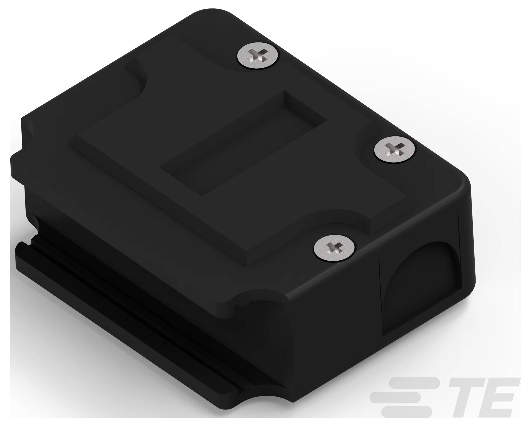 TE Connectivity 207476-1 D-SUB Gehäuse Polypropylenfolie 180° Schwarz Bulk