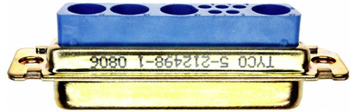 TE Connectivity 205555-2 D-SUB Steckverbinder Polzahl: 9 1 St. Package