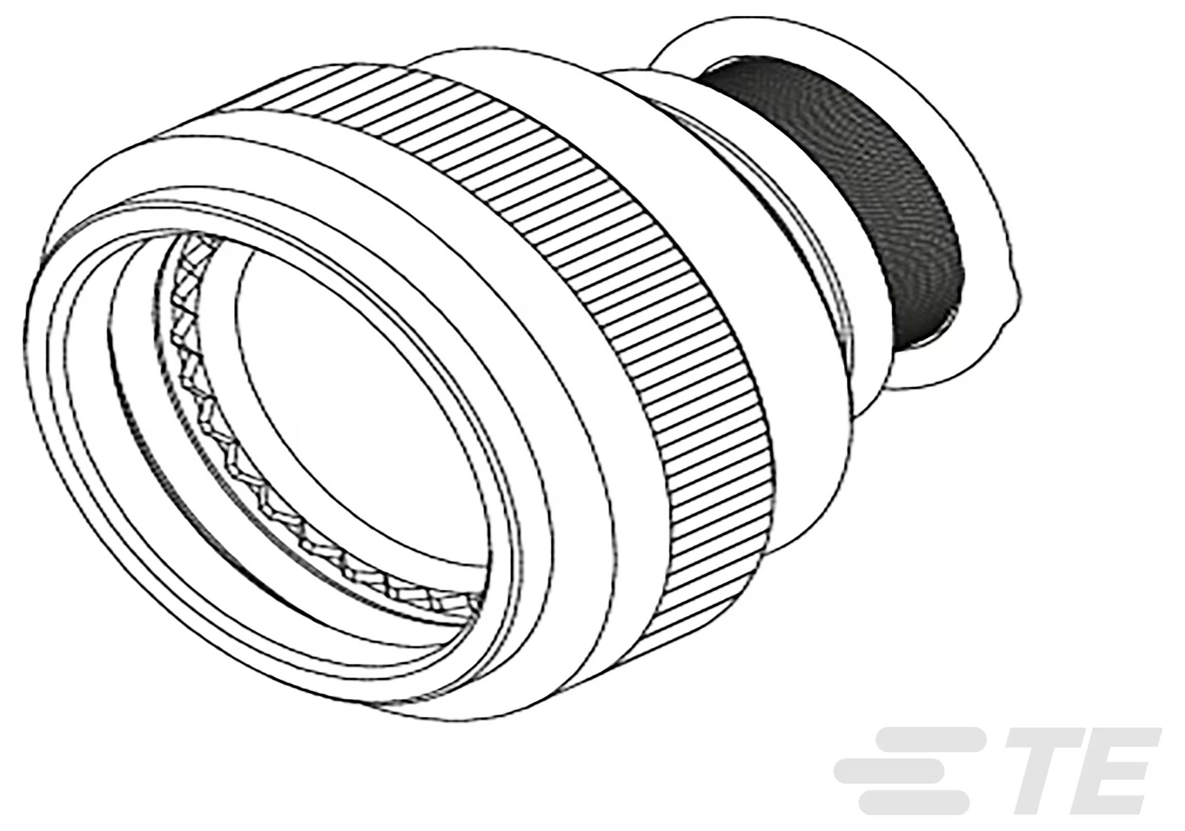 TE Connectivity TXR41AB00-1405AI Abdeckkappe 1St.