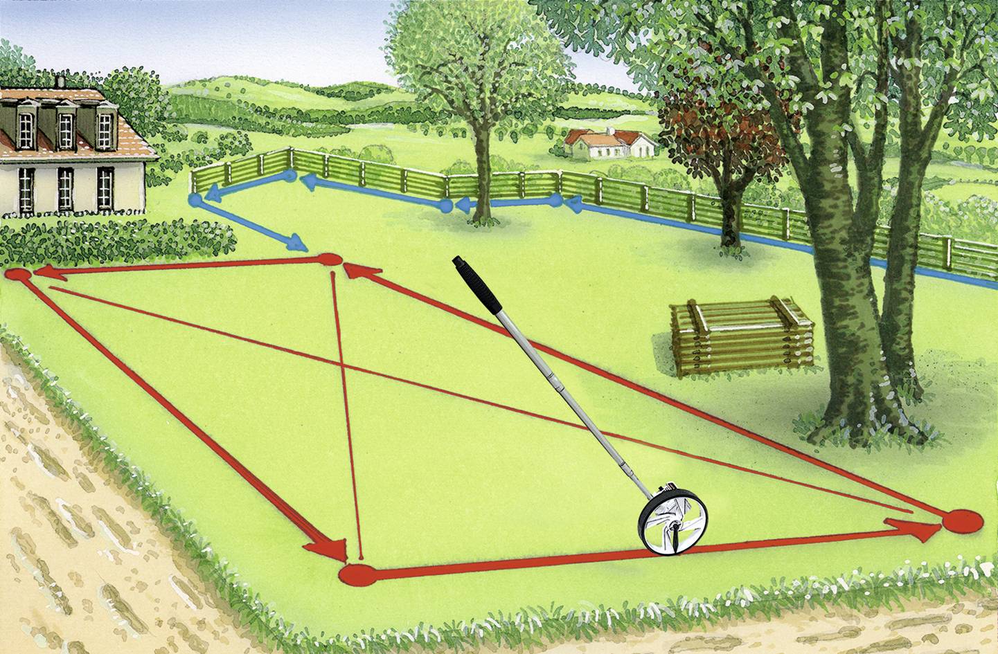 Laserliner RollPilot Mini Messrad 999.99m