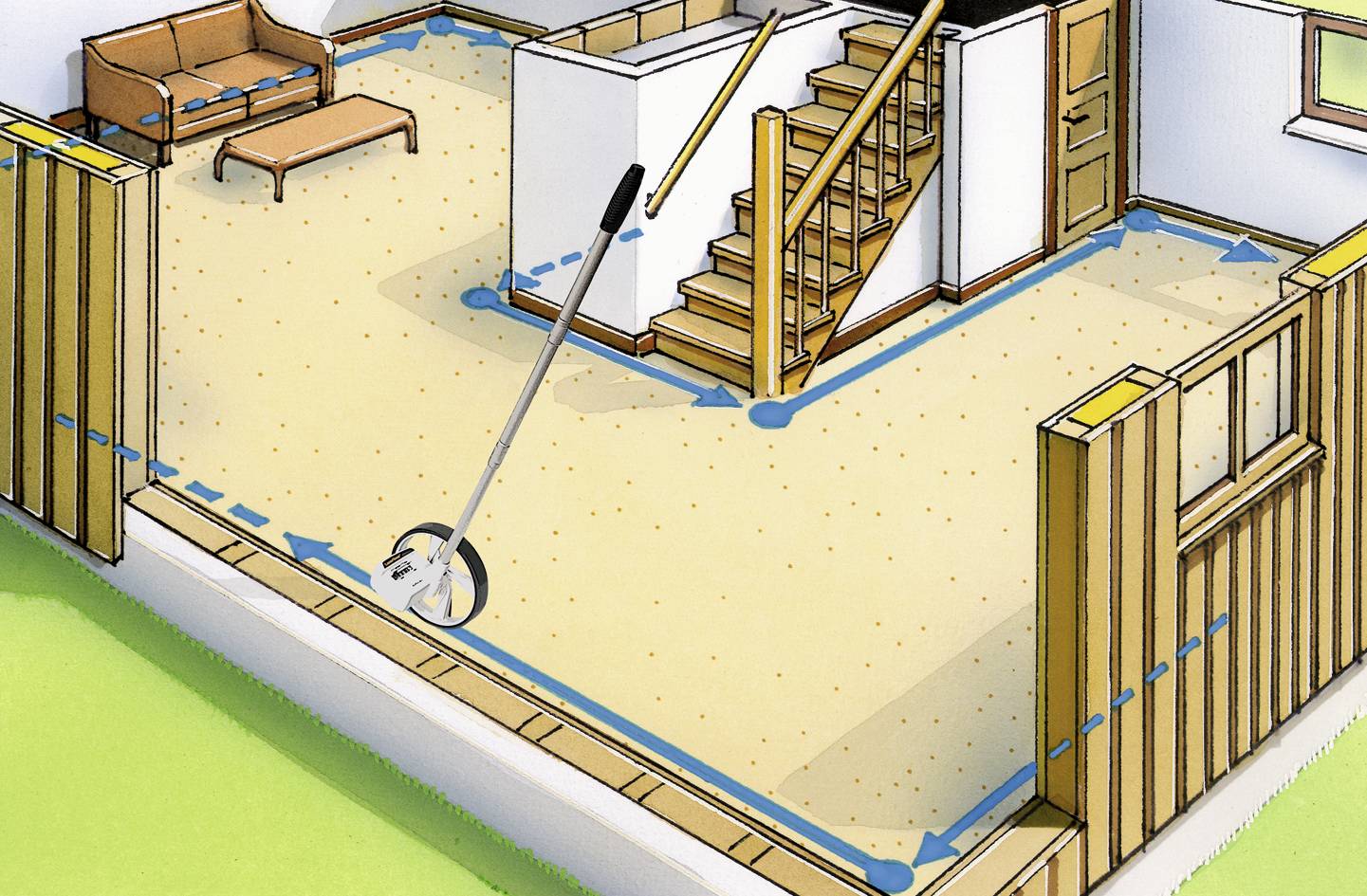 Laserliner RollPilot Mini Messrad 999.99m