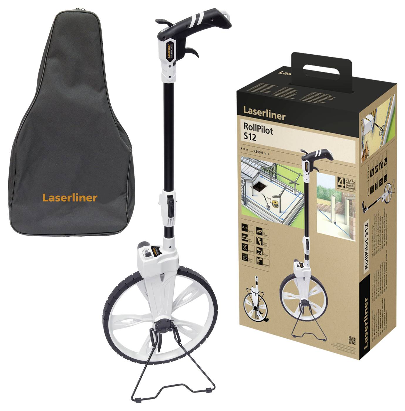 Laserliner RollPilot S12 Messrad 999.99m