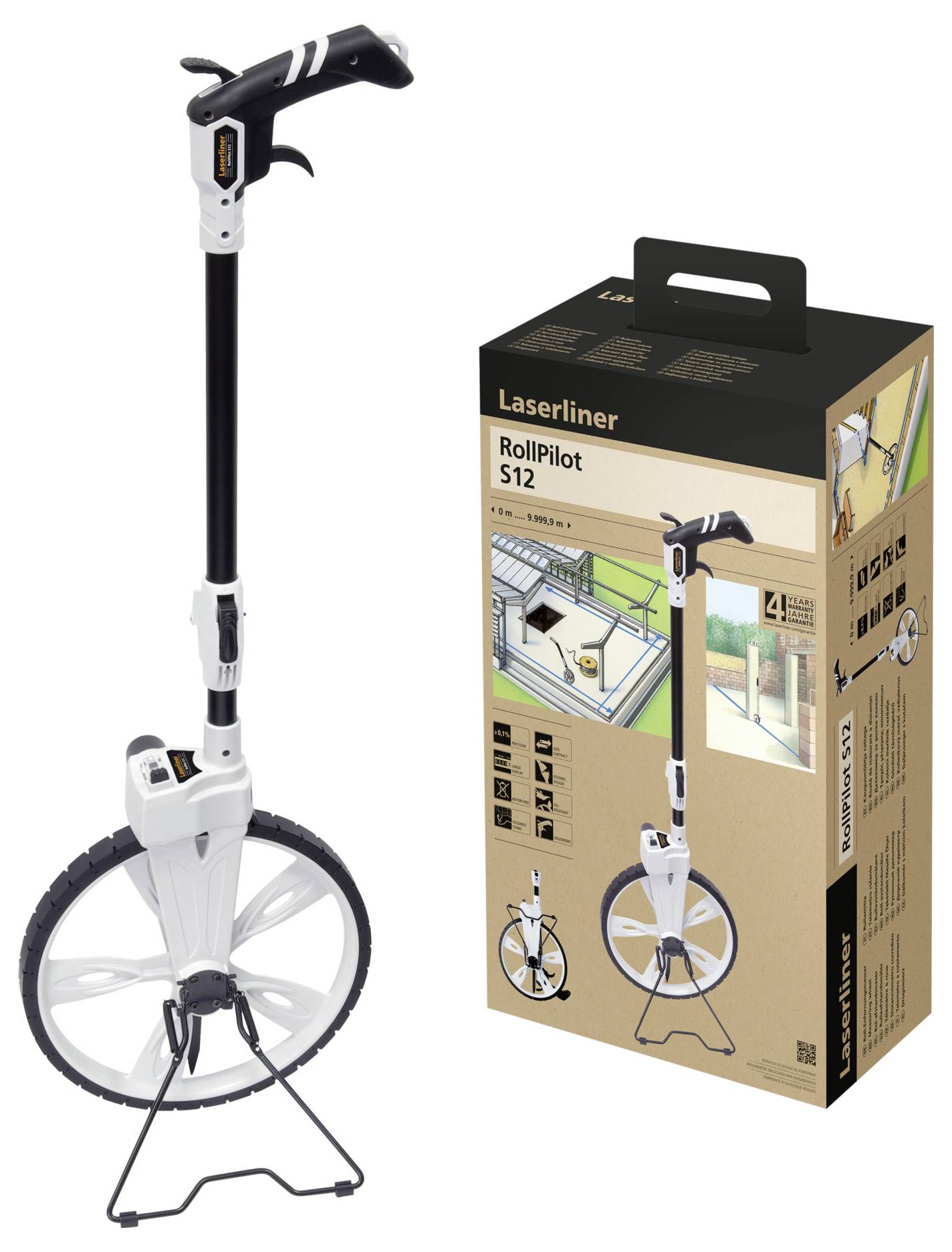 Laserliner RollPilot S12 Messrad 999.99m