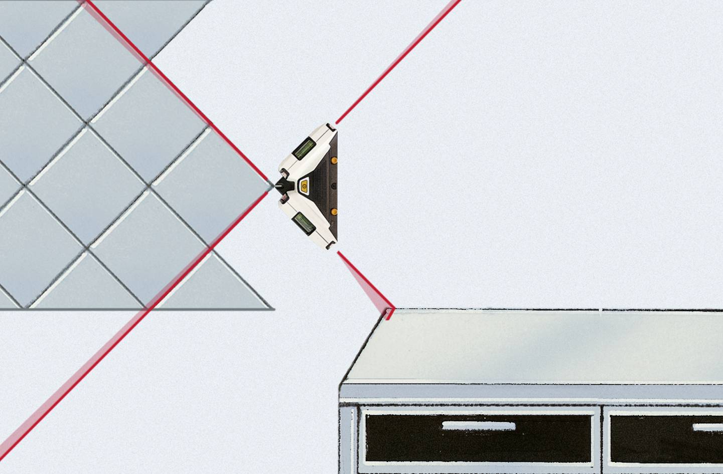 Laserliner SuperSquare-Laser 4 Bodenlinienlaser