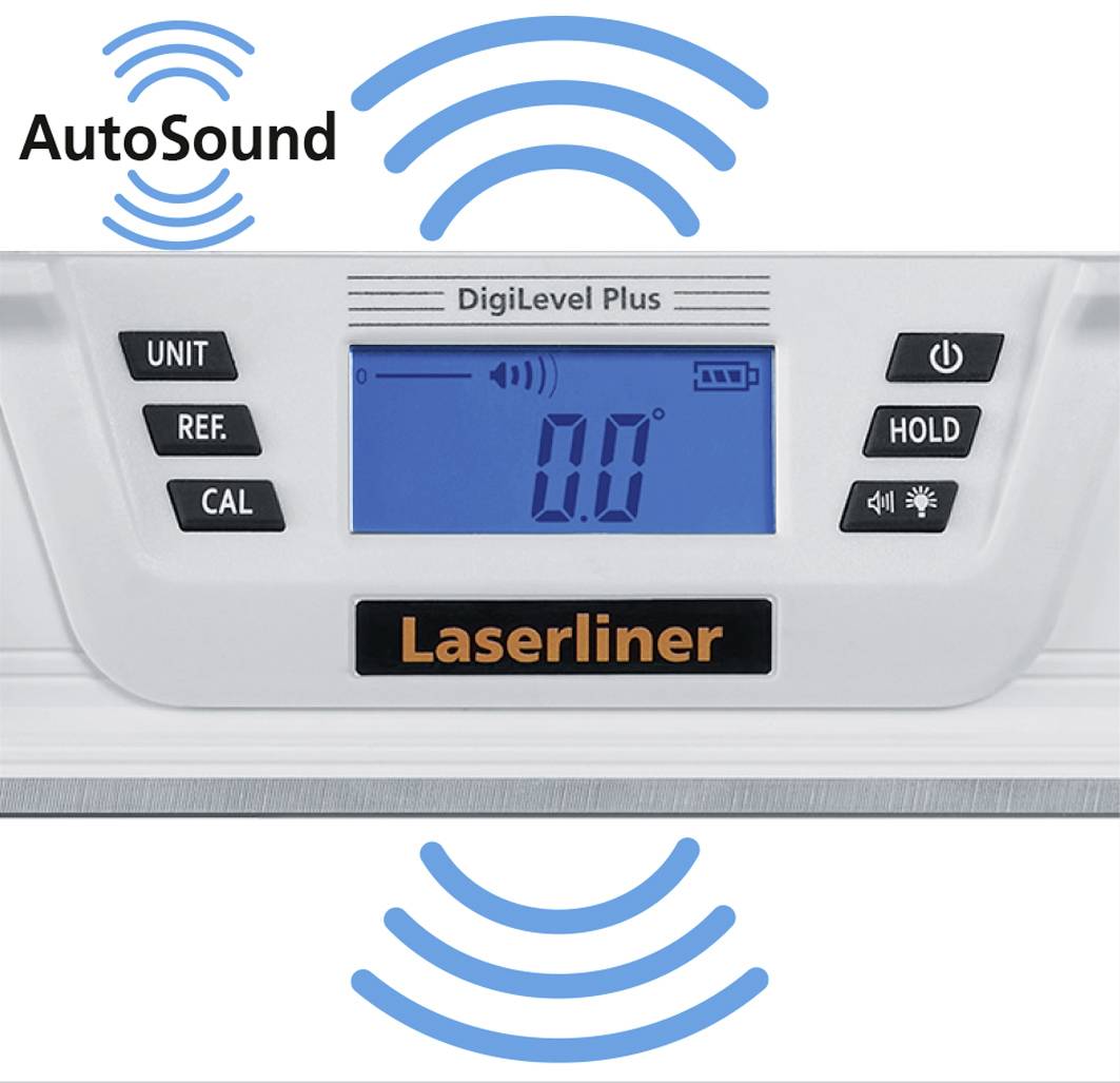 Laserliner DigiLevel Plus 25 081.249E Digitale Wasserwaage