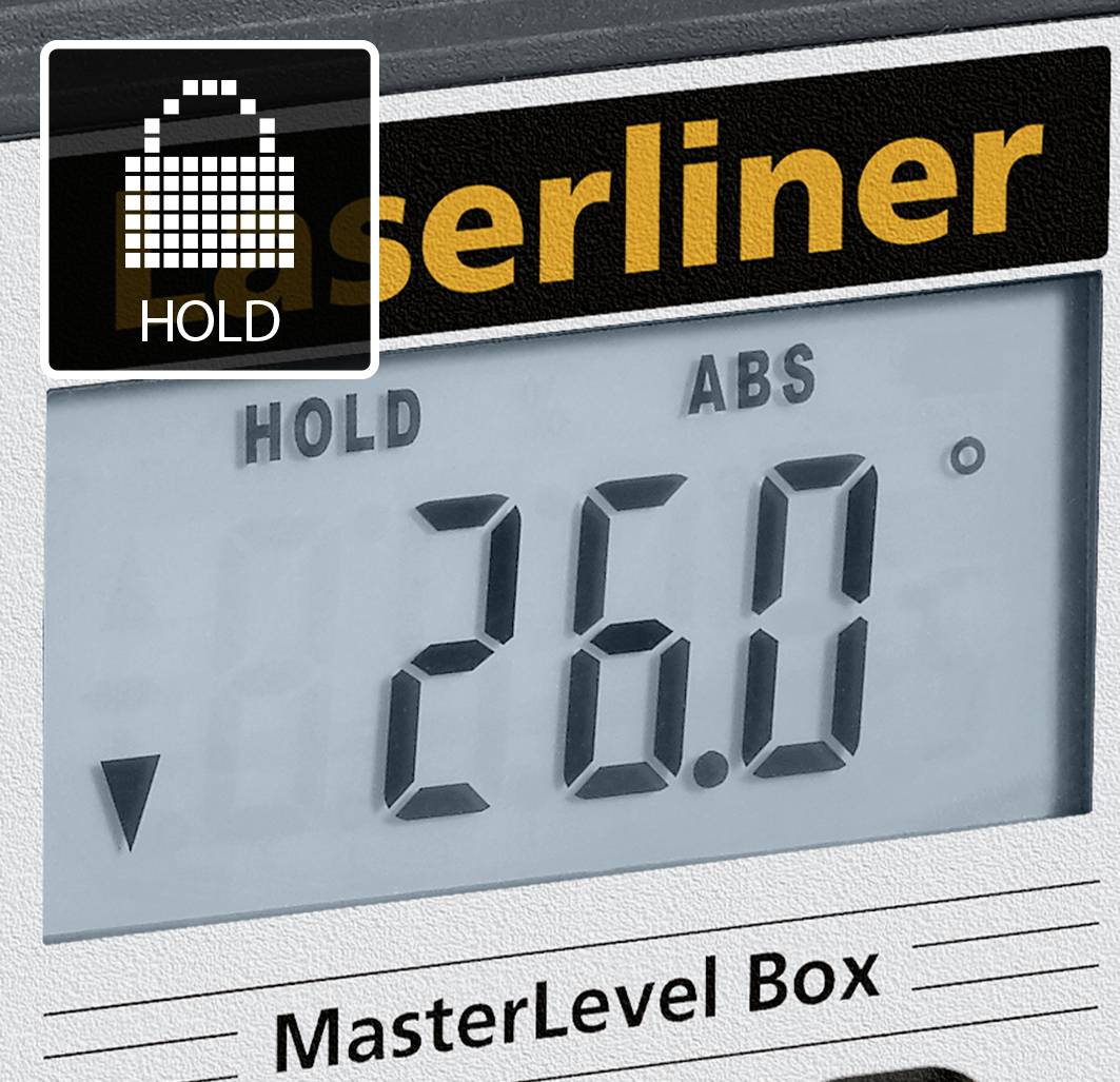 Laserliner MasterLevel Box 081.260E Digitale Wasserwaage