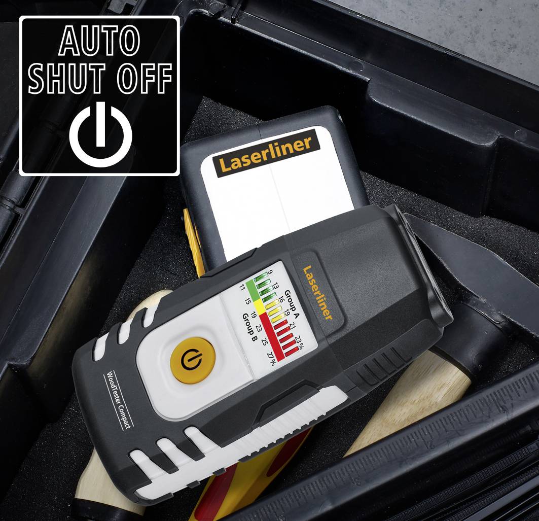 Laserliner WoodTester Compact Holzfeuchtemessgerät