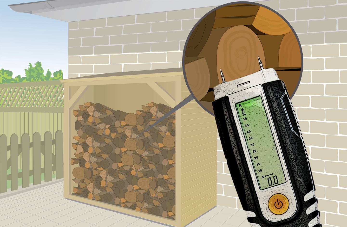 Laserliner DampFinder Compact Materialfeuchtemessgerät
