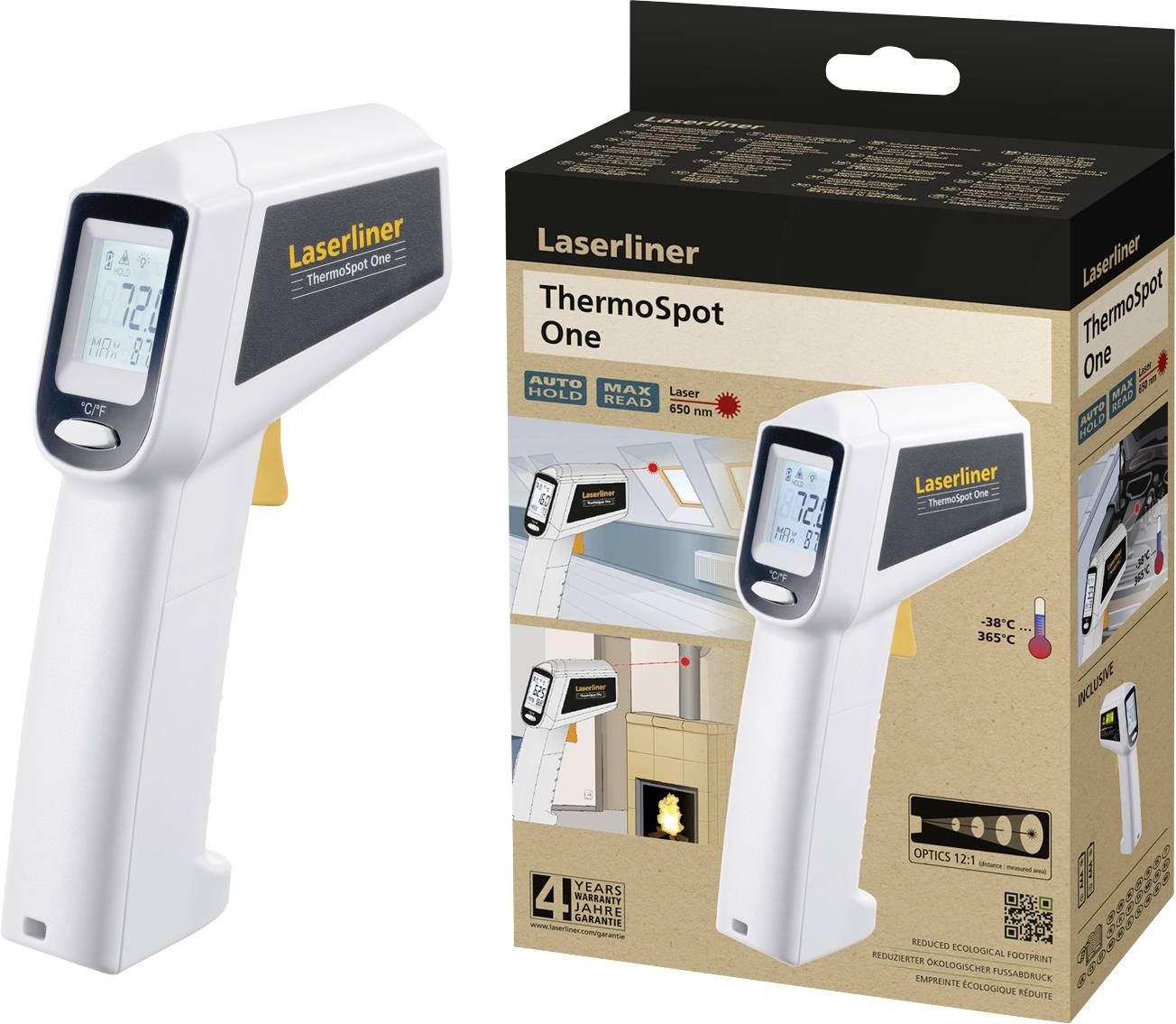 Laserliner ThermoSpot One Infrarot-Thermometer