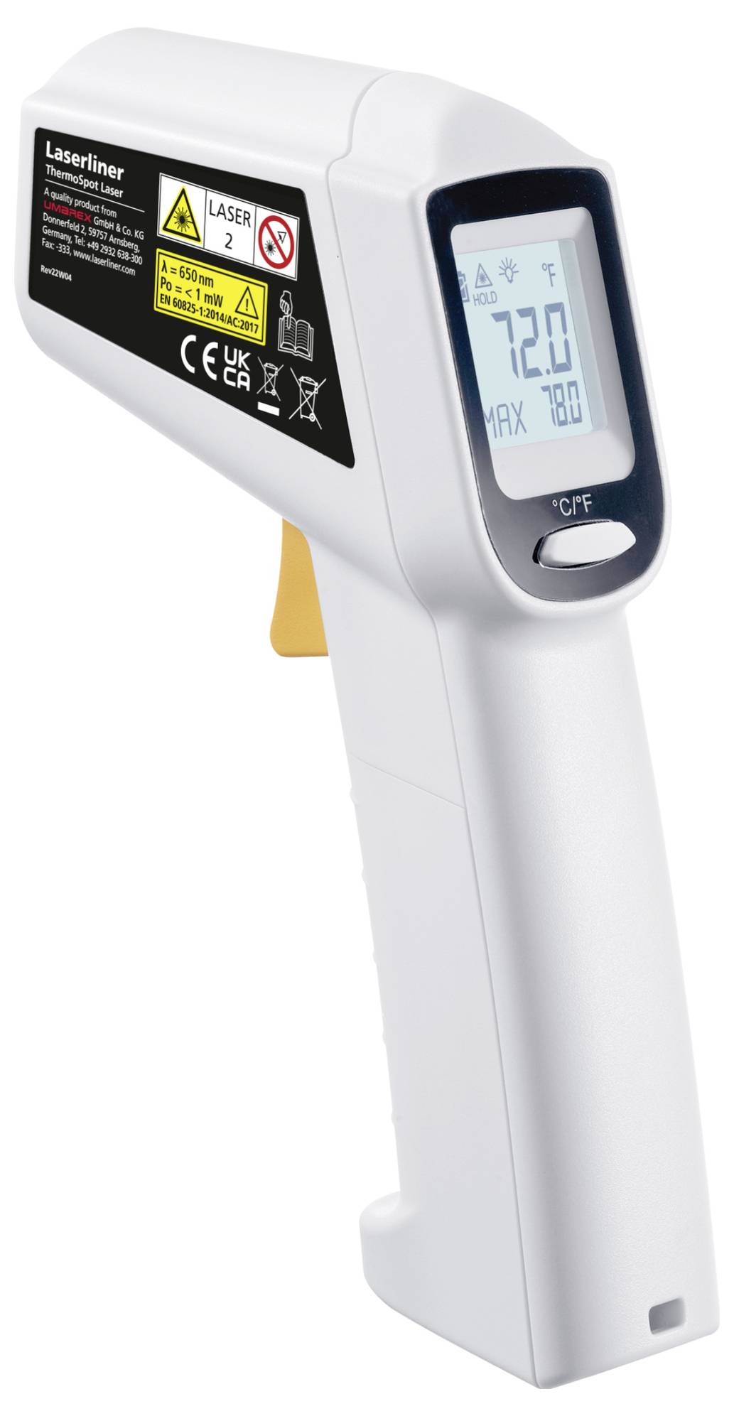Laserliner ThermoSpot Laser Infrarot-Thermometer