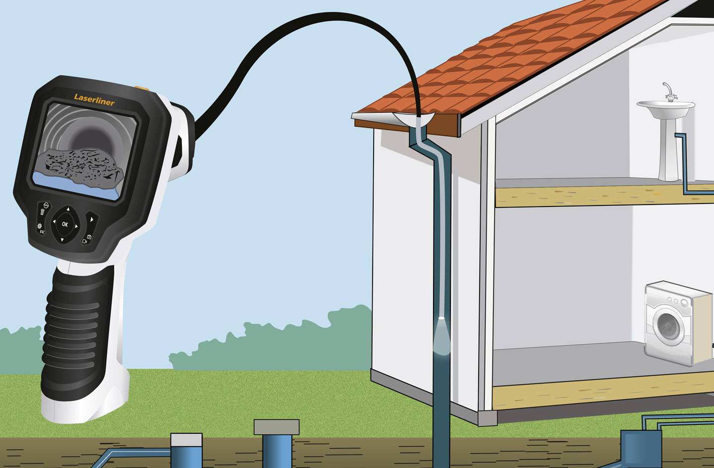 Laserliner 082.115E Inspektions-Kamera