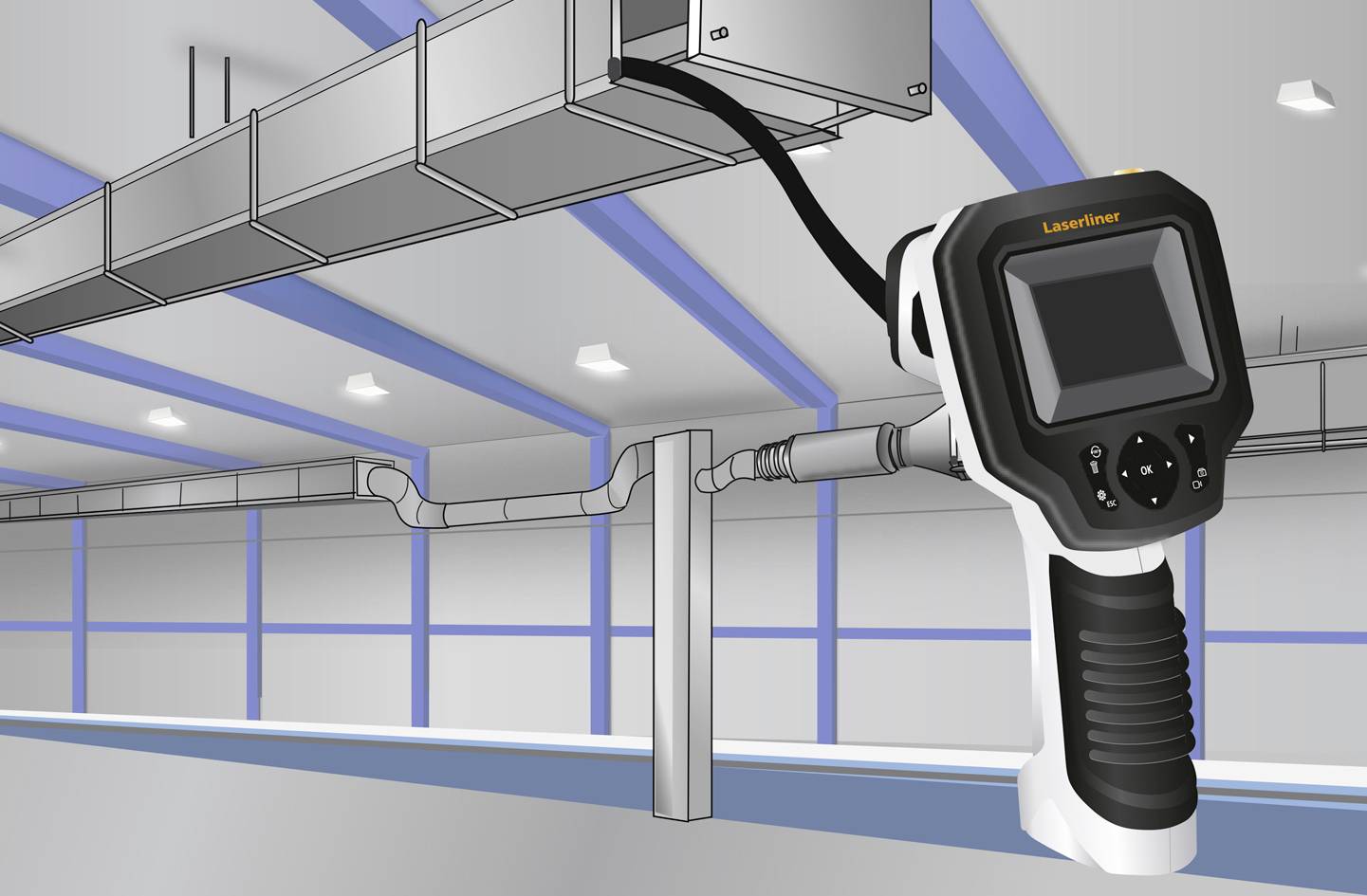 Laserliner 082.115E Inspektions-Kamera